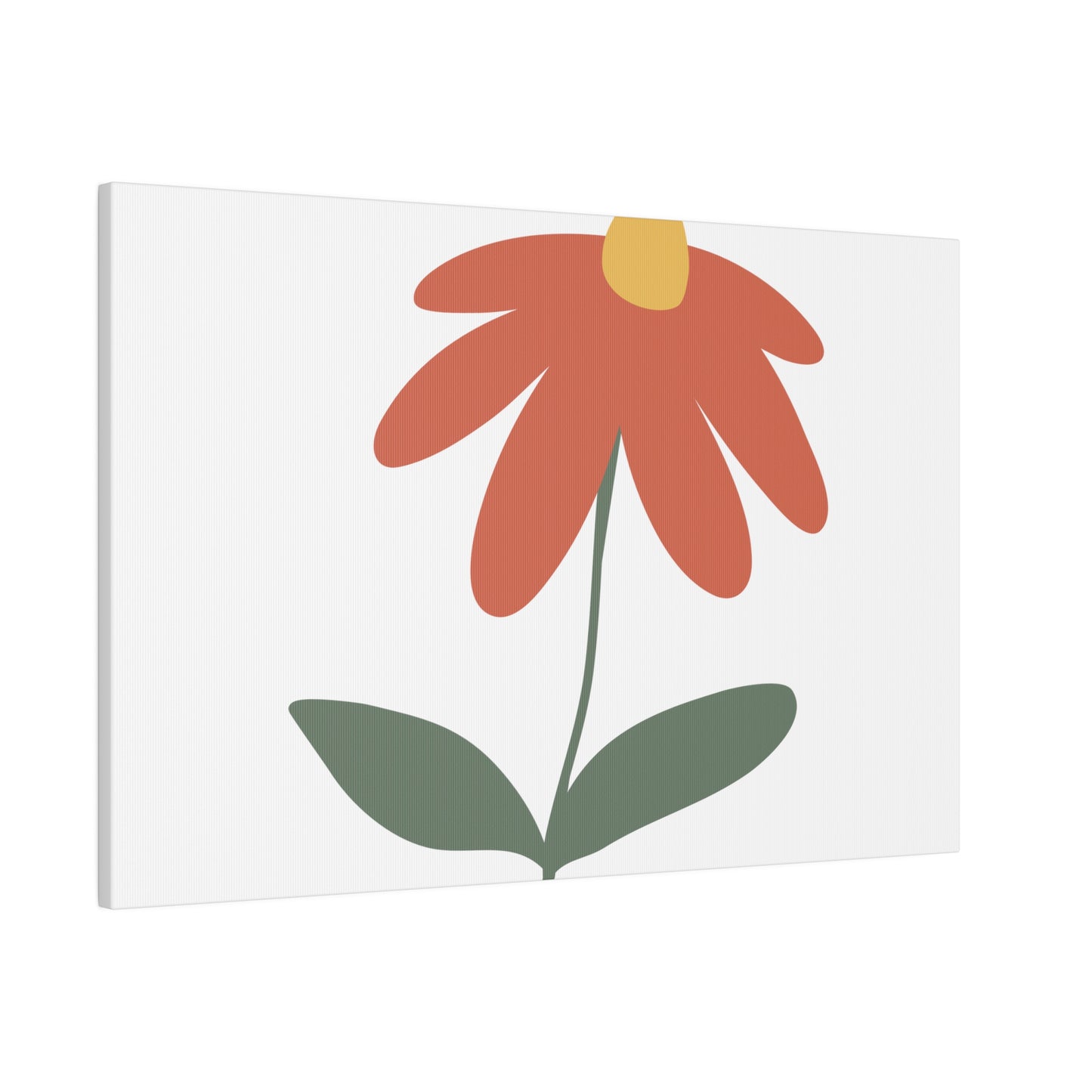 Flower Matte Canvas, Stretched, 0.75"