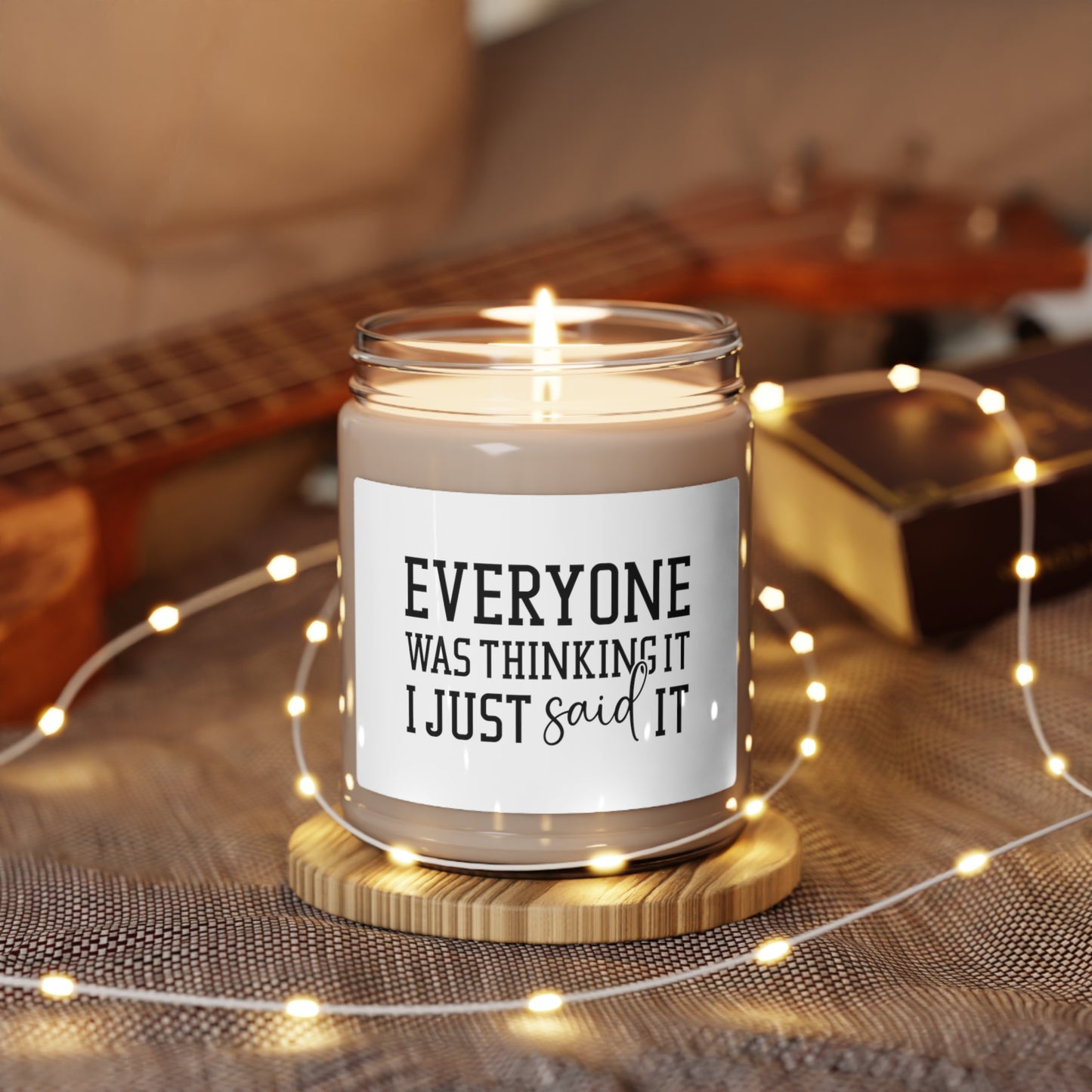 Everyone Thinking It Scented Soy Candle, 9oz