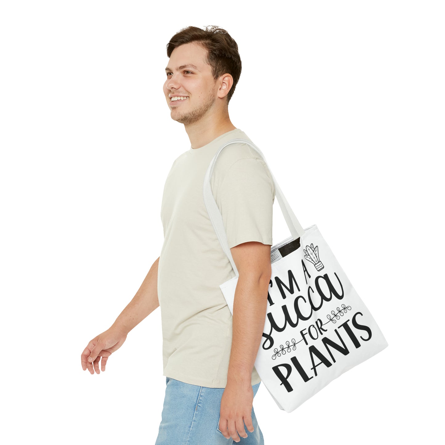 Succa for Plants Tote Bag (AOP)