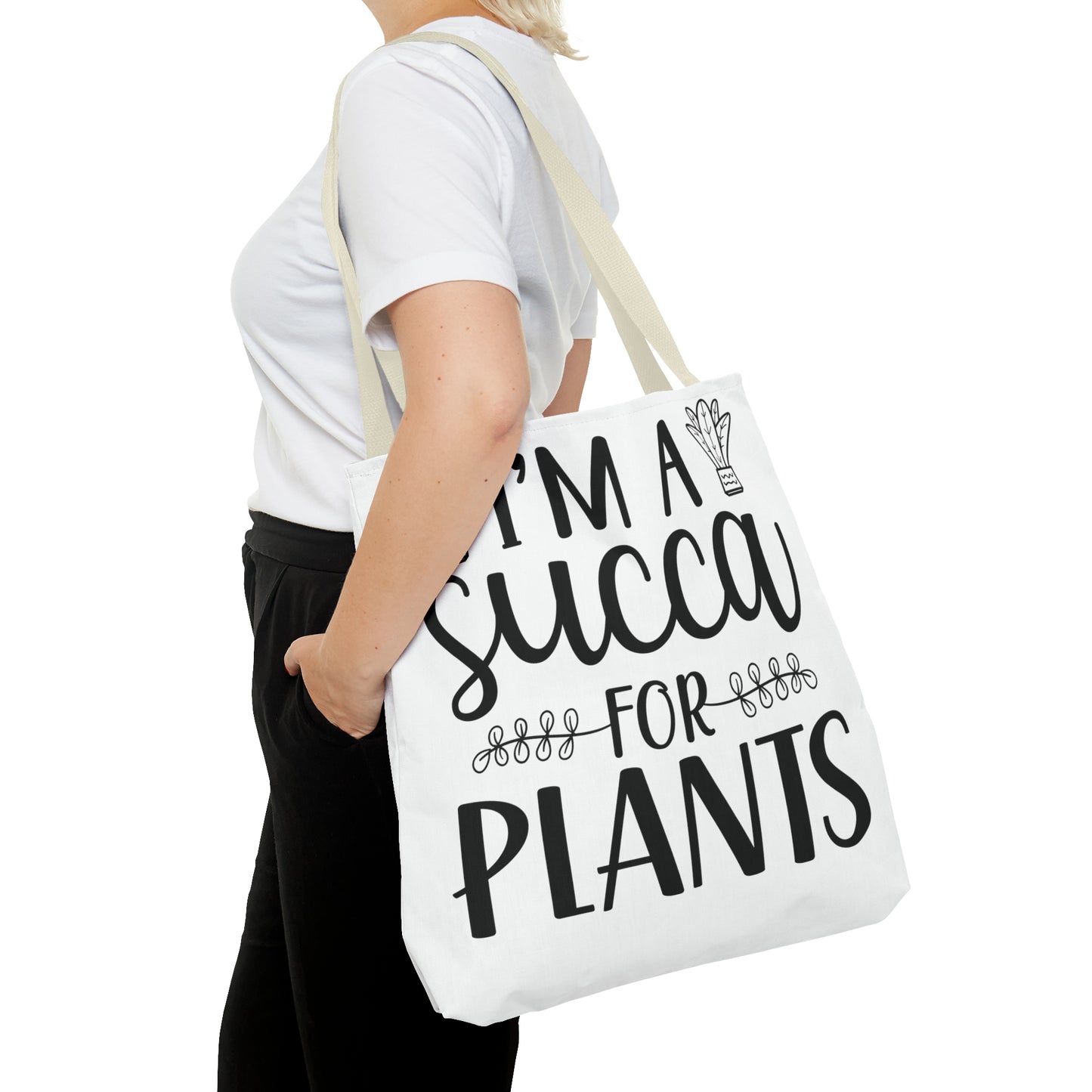 Succa for Plants Tote Bag (AOP)