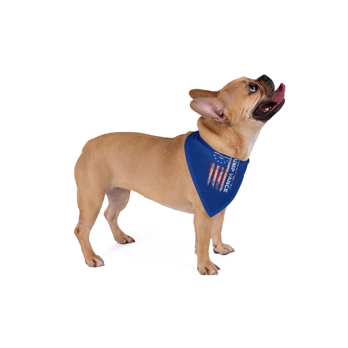 Trump-Vance Verticle Flag Pet Bandana