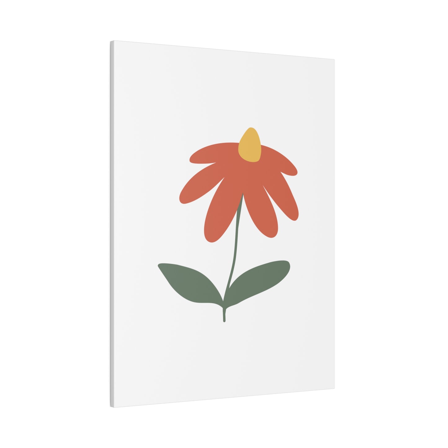 Flower Matte Canvas, Stretched, 0.75"