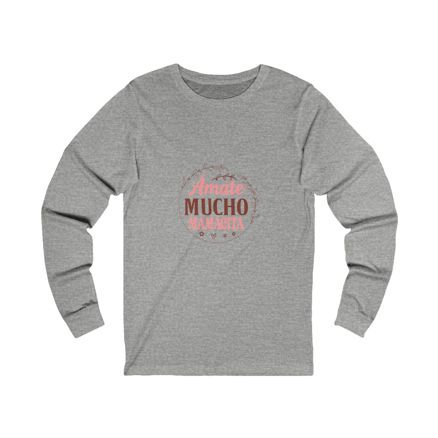 Mucho Mamacita Unisex Jersey Long Sleeve Tee Spanish