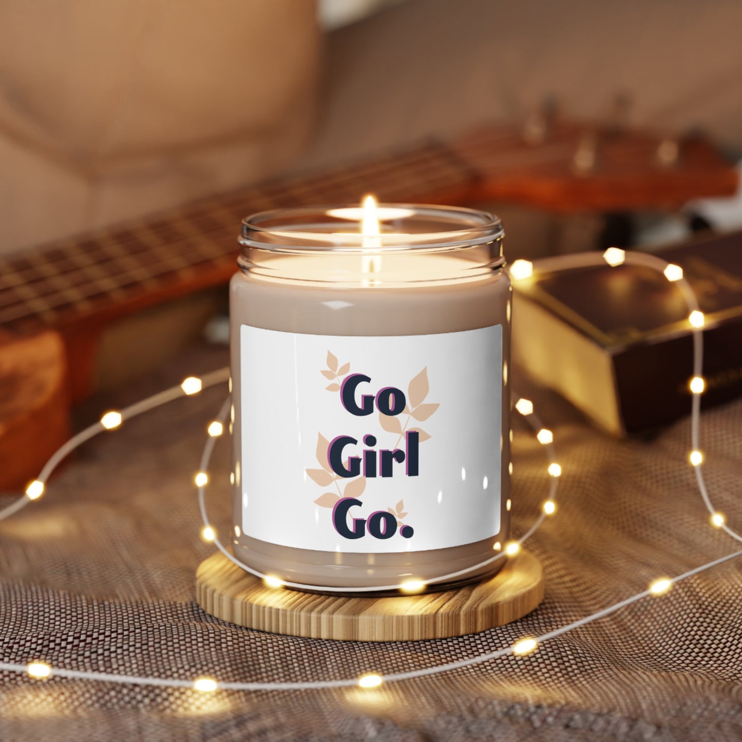 GoGirlGo Scented Soy Candle, 9oz