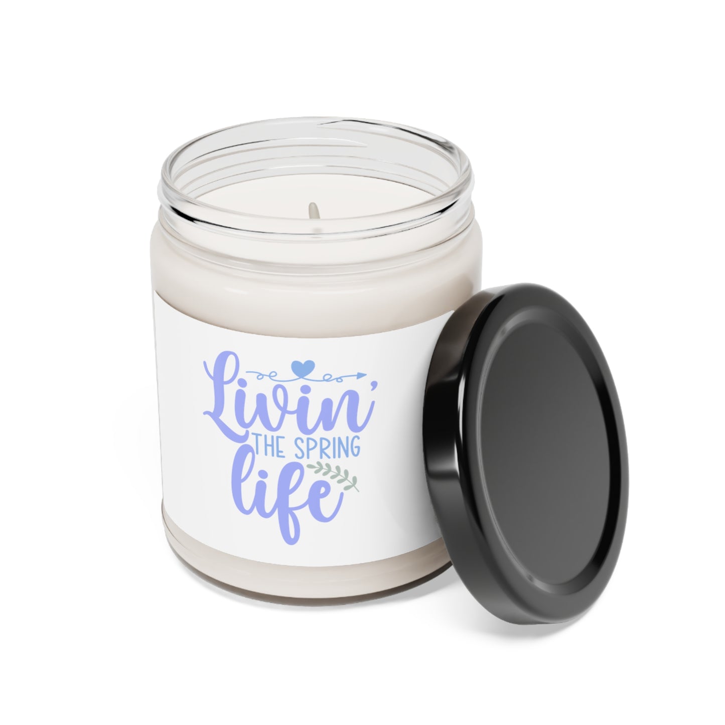 Living Spring Life Scented Soy Candle, 9oz