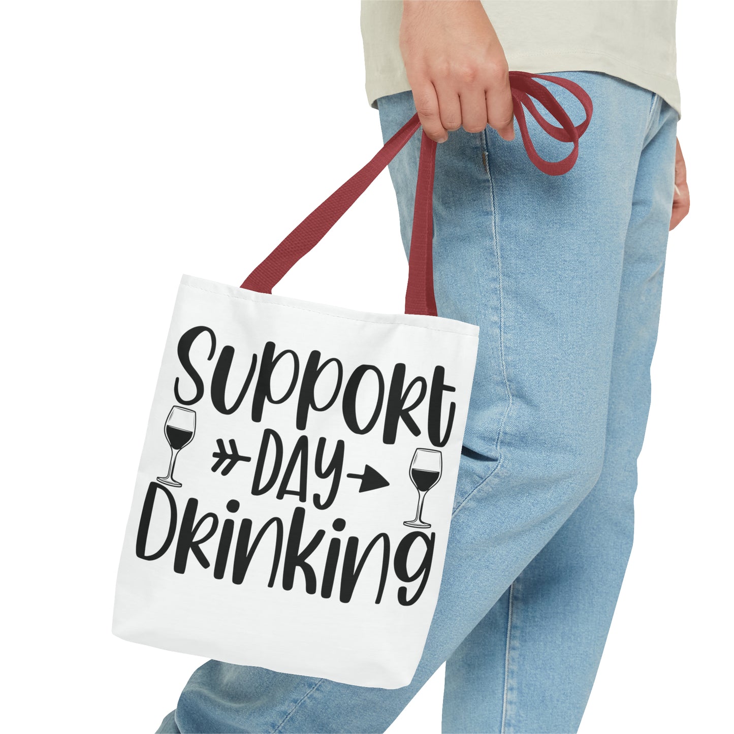 Support Day Drinking Tote Bag (AOP)