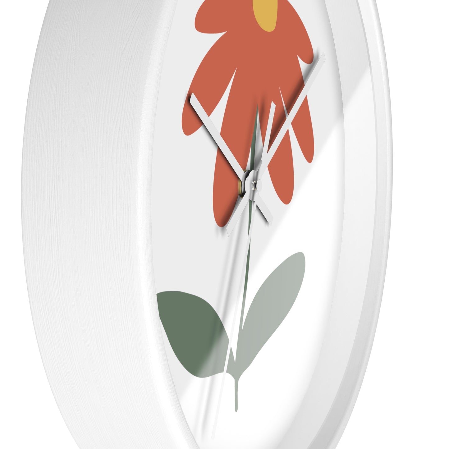 Flower Wall Clock