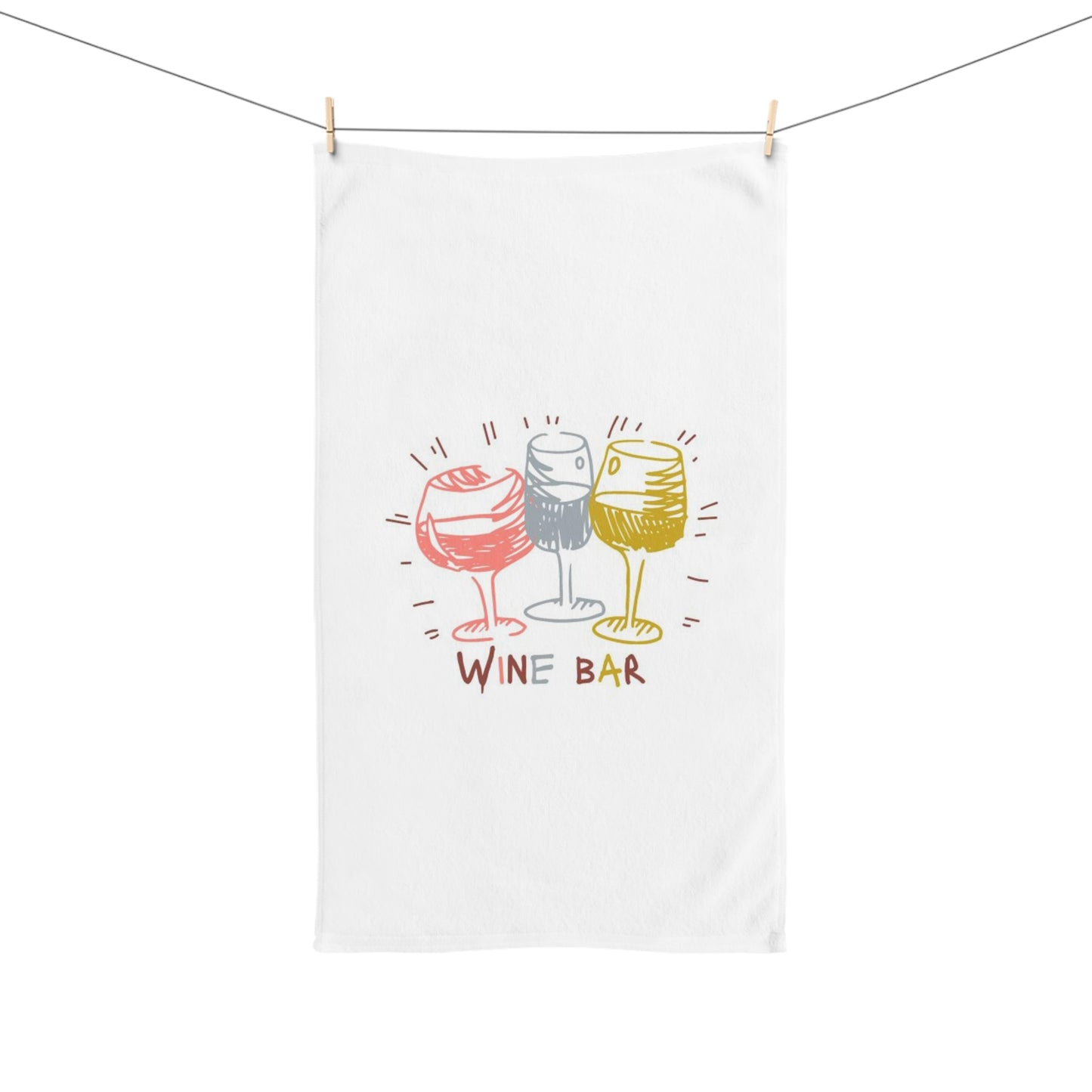 Wine Bar Hand Towel