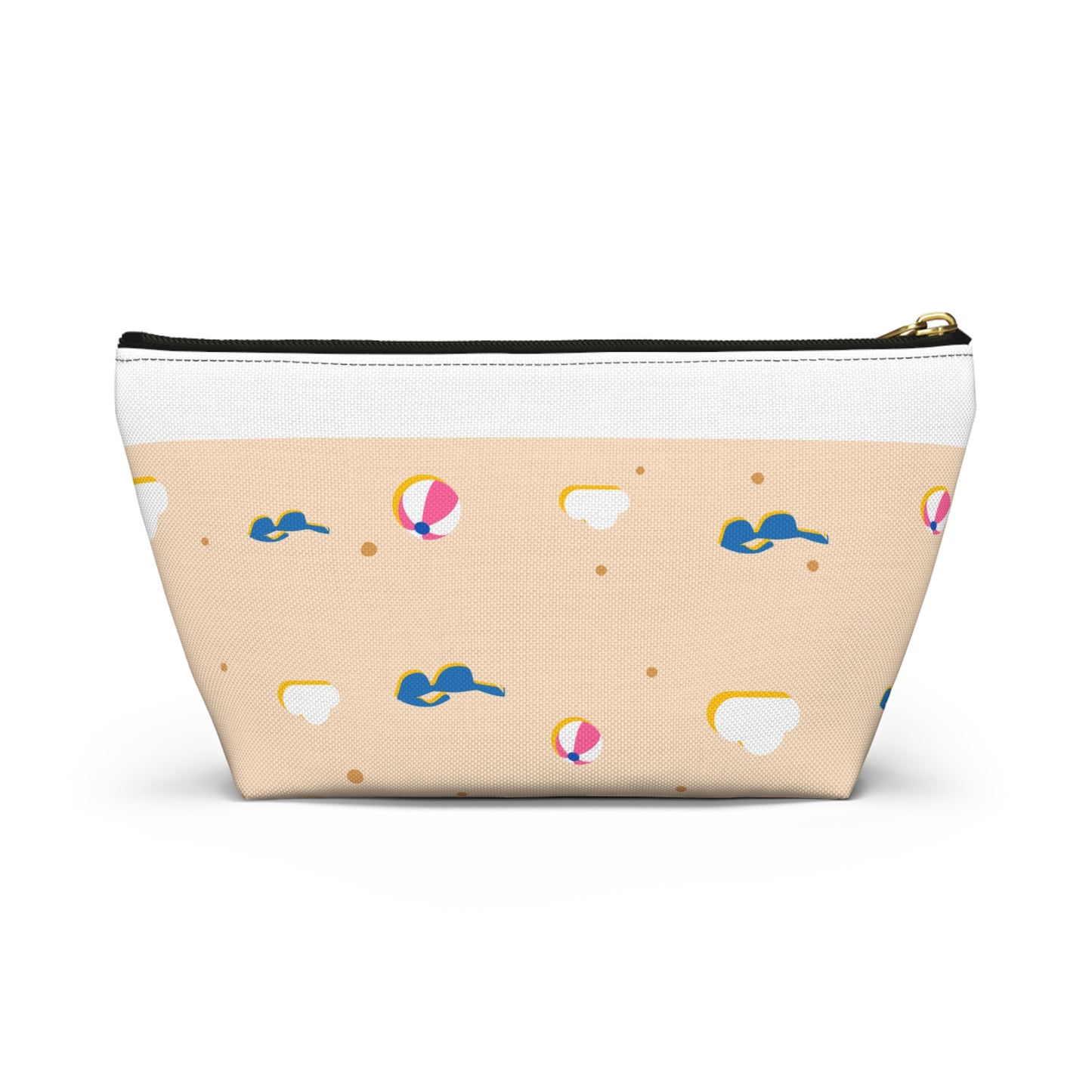 Sunglasses & Beach Balls Accessory Pouch w T-bottom