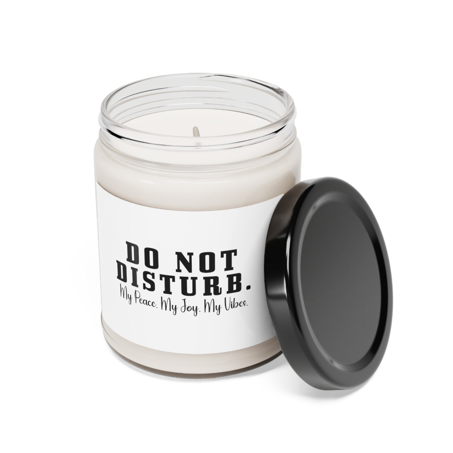 Do Not Disturb Peace, Mental Health Scented Soy Candle, 9oz