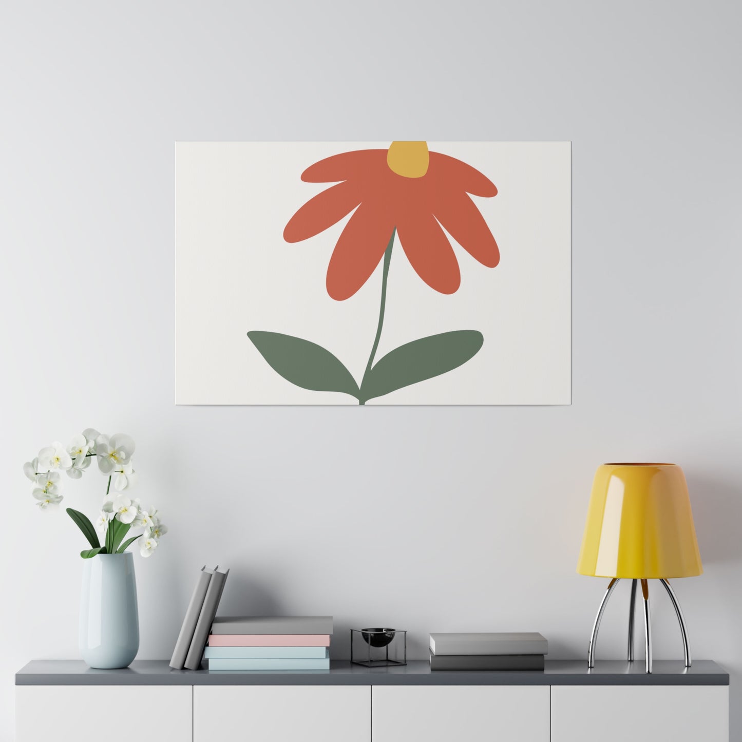 Flower Matte Canvas, Stretched, 0.75"