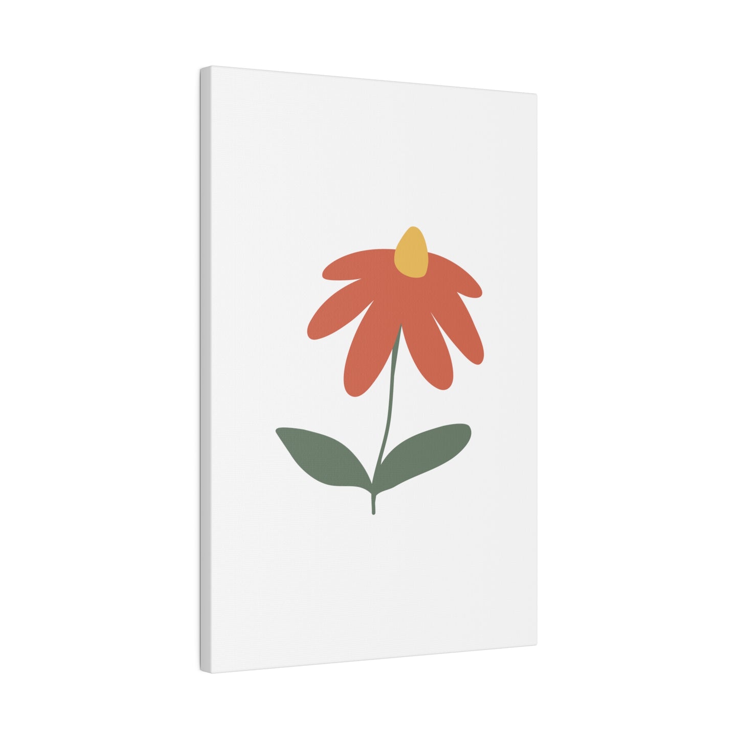 Flower Matte Canvas, Stretched, 0.75"