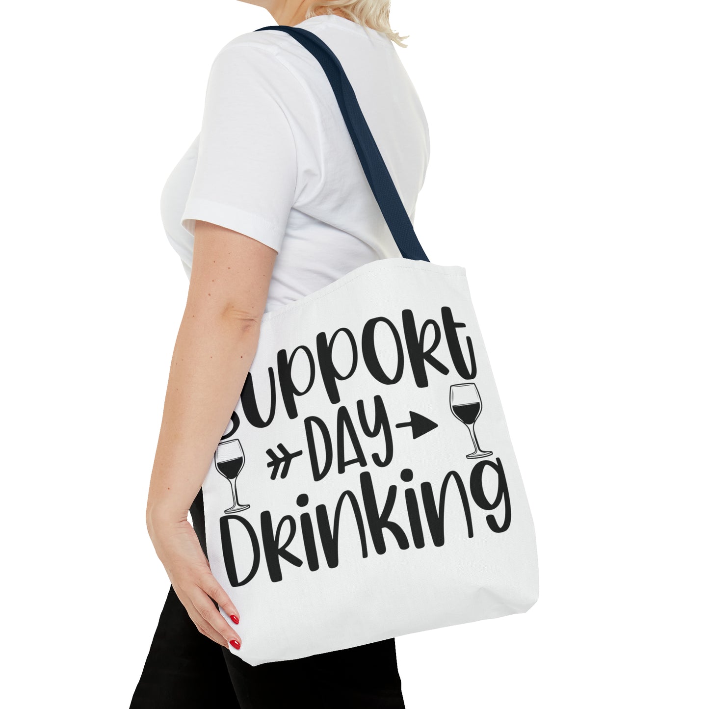 Support Day Drinking Tote Bag (AOP)