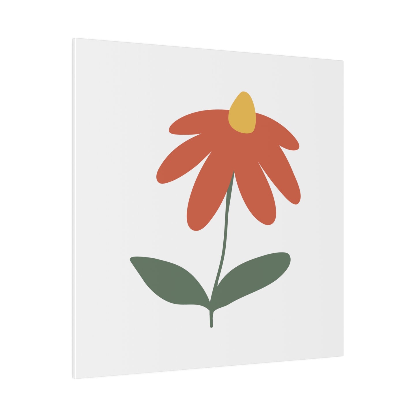 Flower Matte Canvas, Stretched, 0.75"