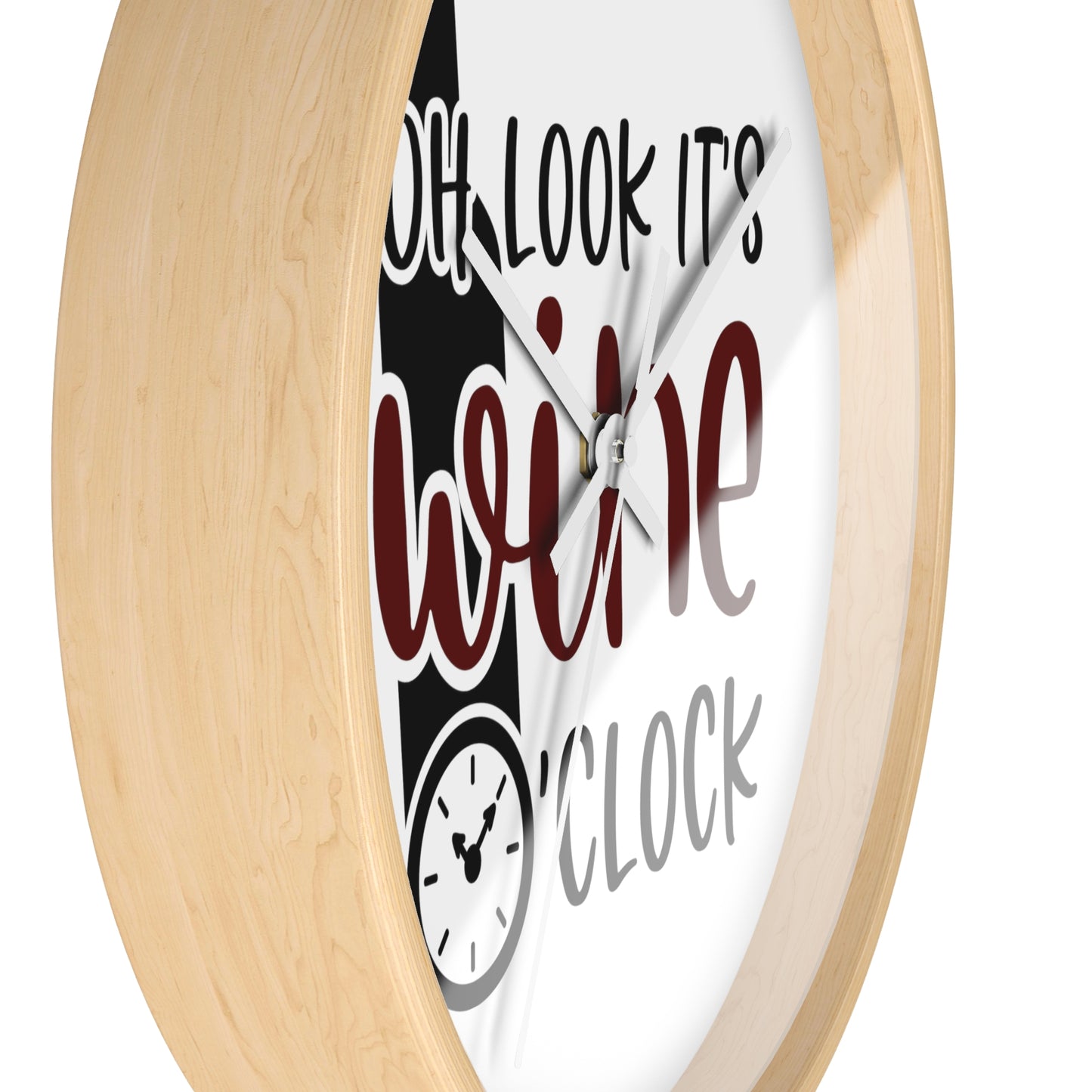 Wine O'Clock Wall Clock