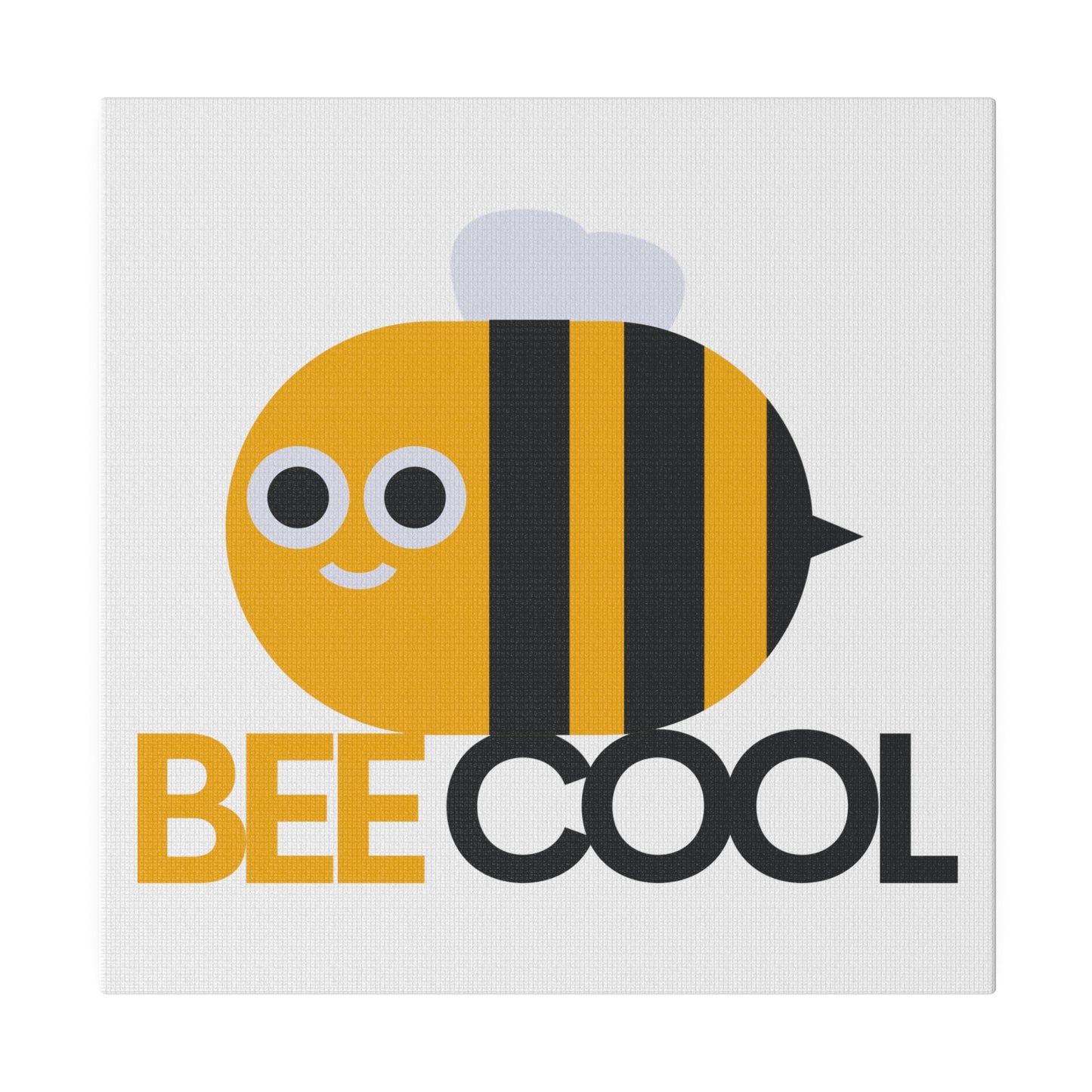 Bee Cool Matte Canvas, Stretched, 0.75"