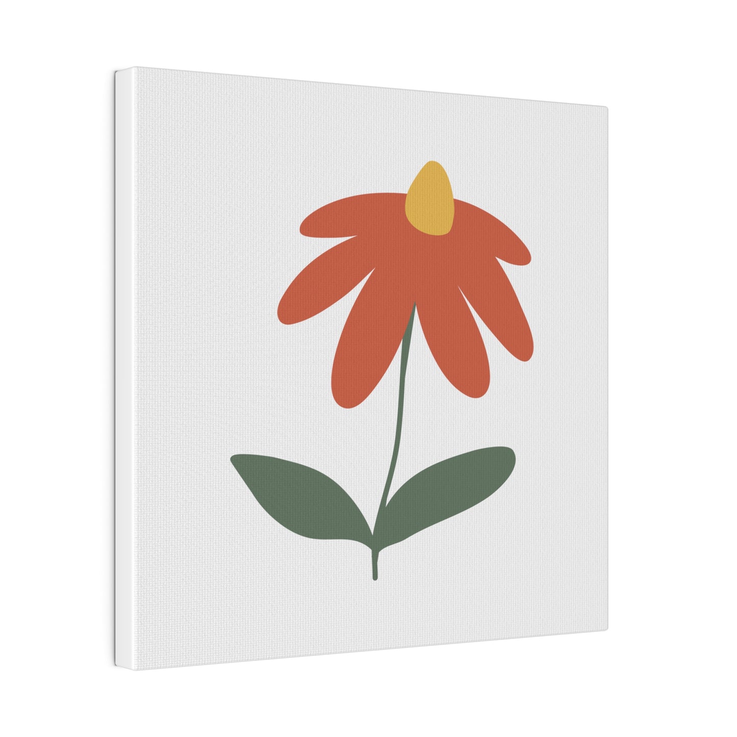 Flower Matte Canvas, Stretched, 0.75"