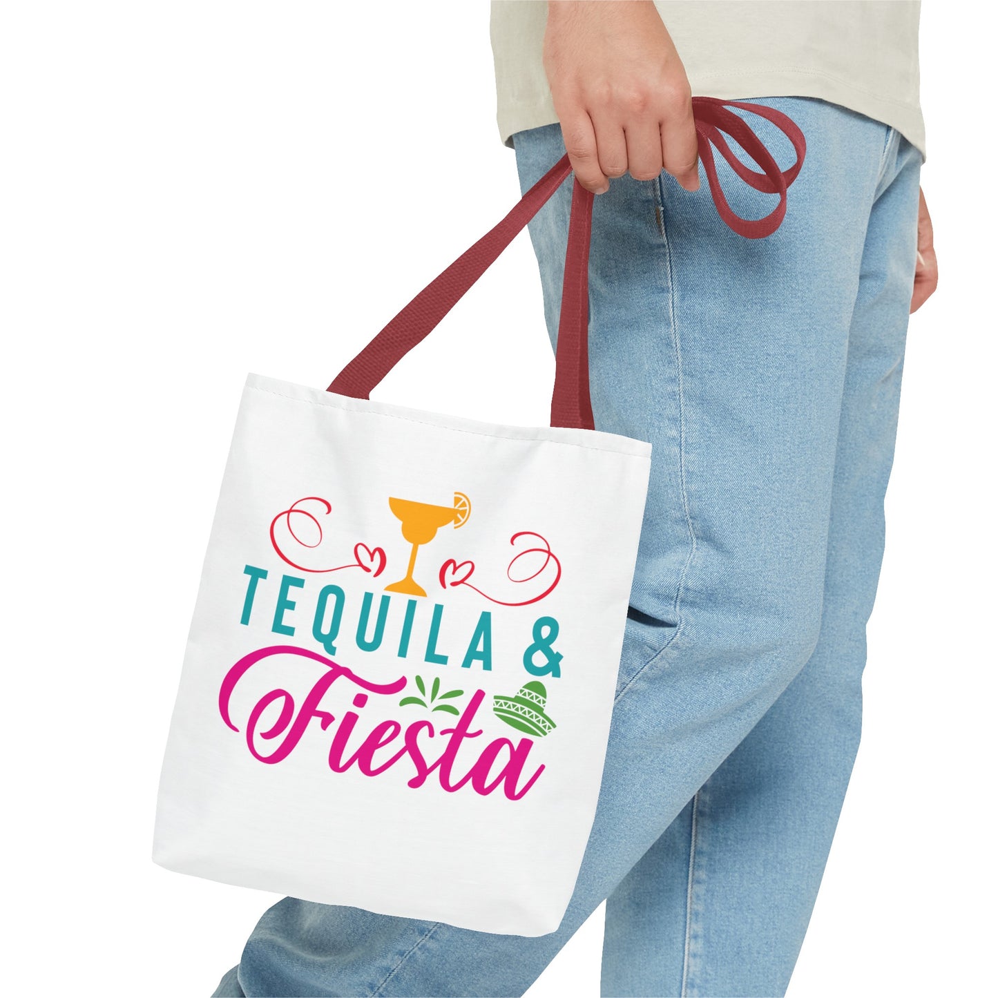 Tequila & Fiesta Tote Bag (AOP) Spanish