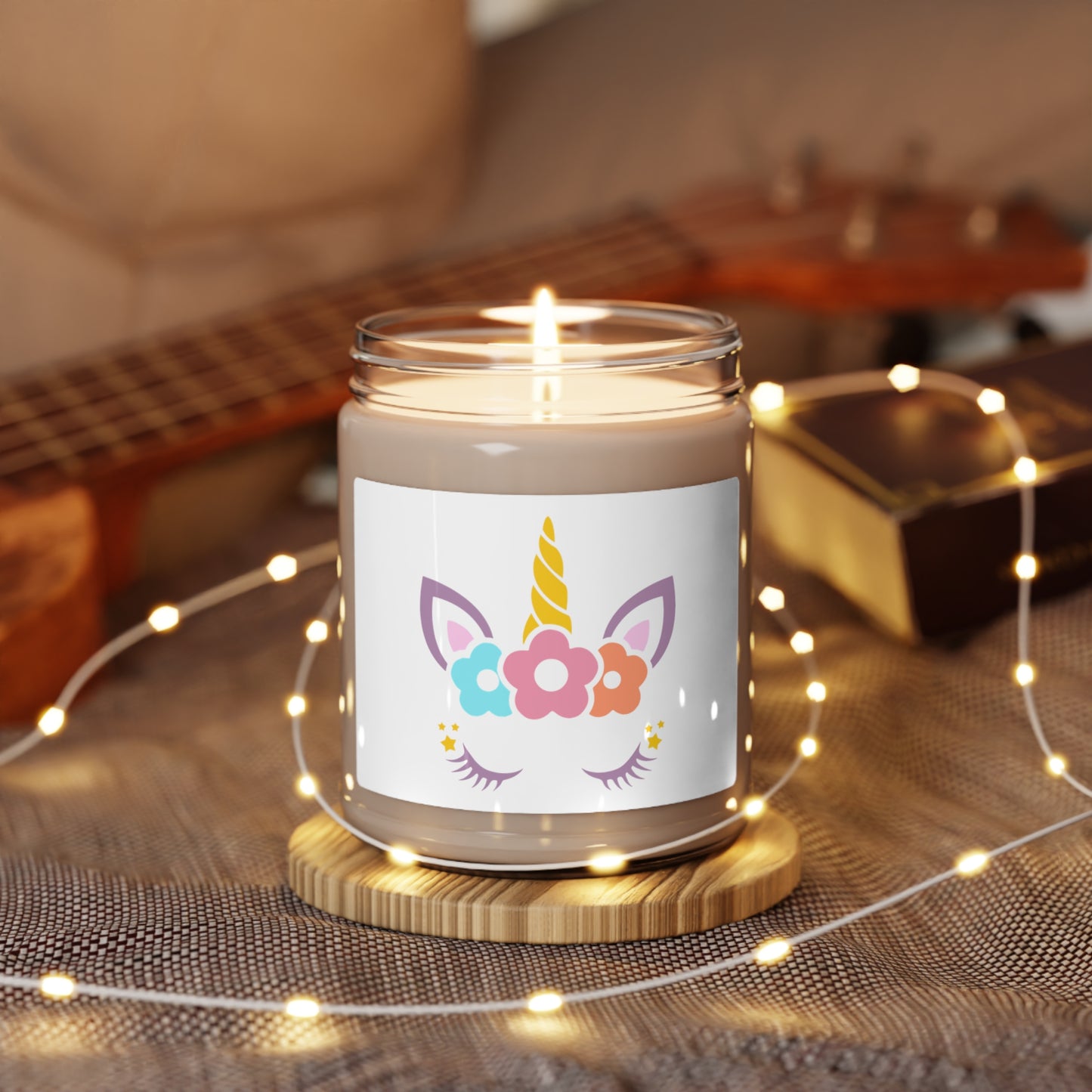 Unicorn Spring Scented Soy Candle, 9oz