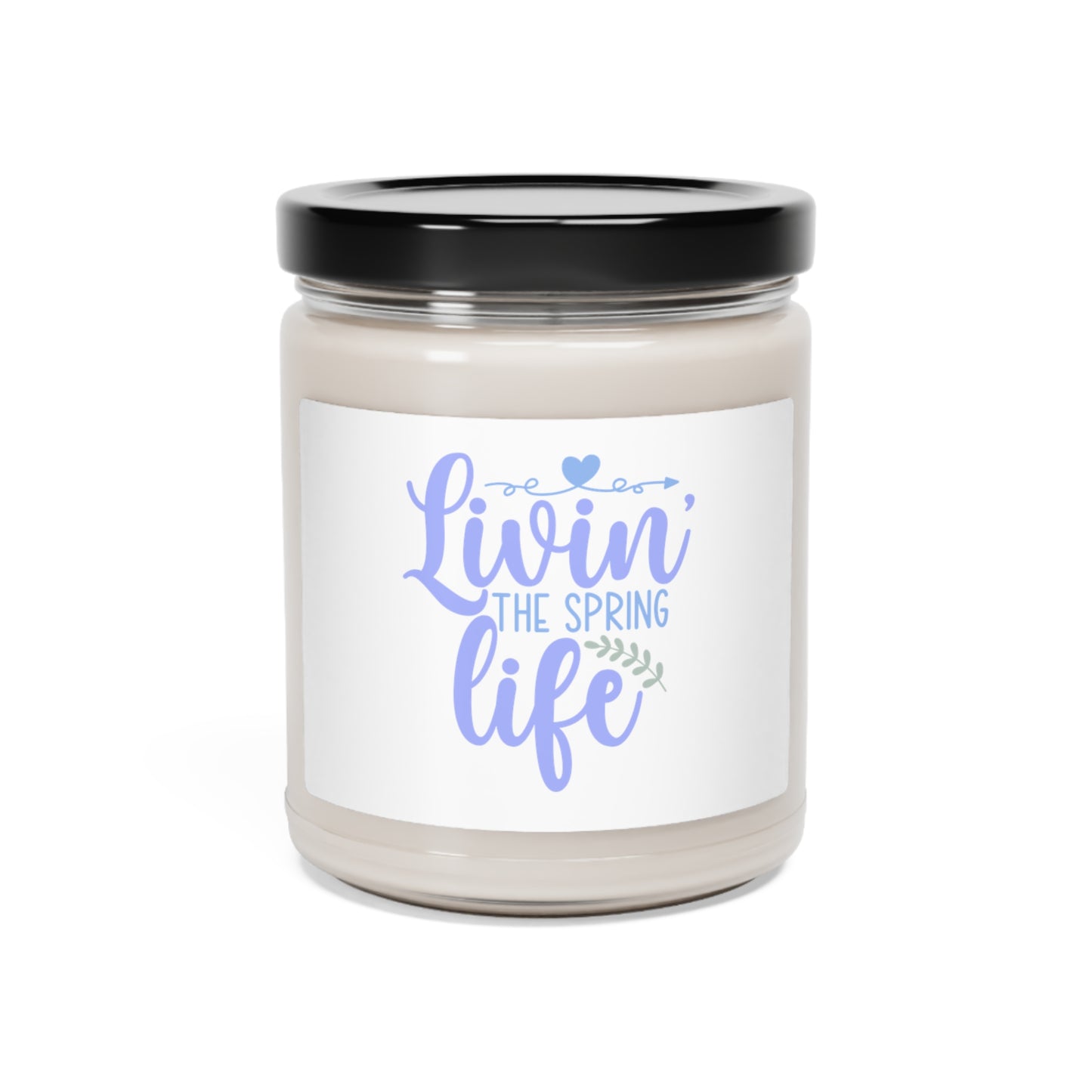 Living Spring Life Scented Soy Candle, 9oz