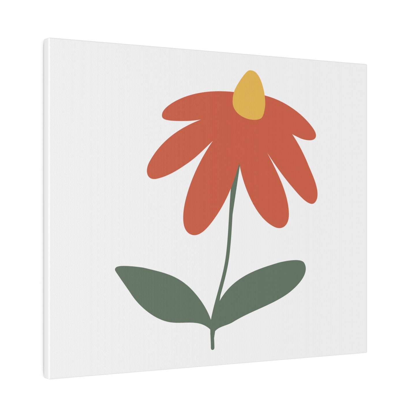 Flower Matte Canvas, Stretched, 0.75"