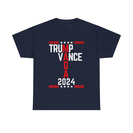 Trump-Vance MAGA Unisex Heavy Cotton Tee