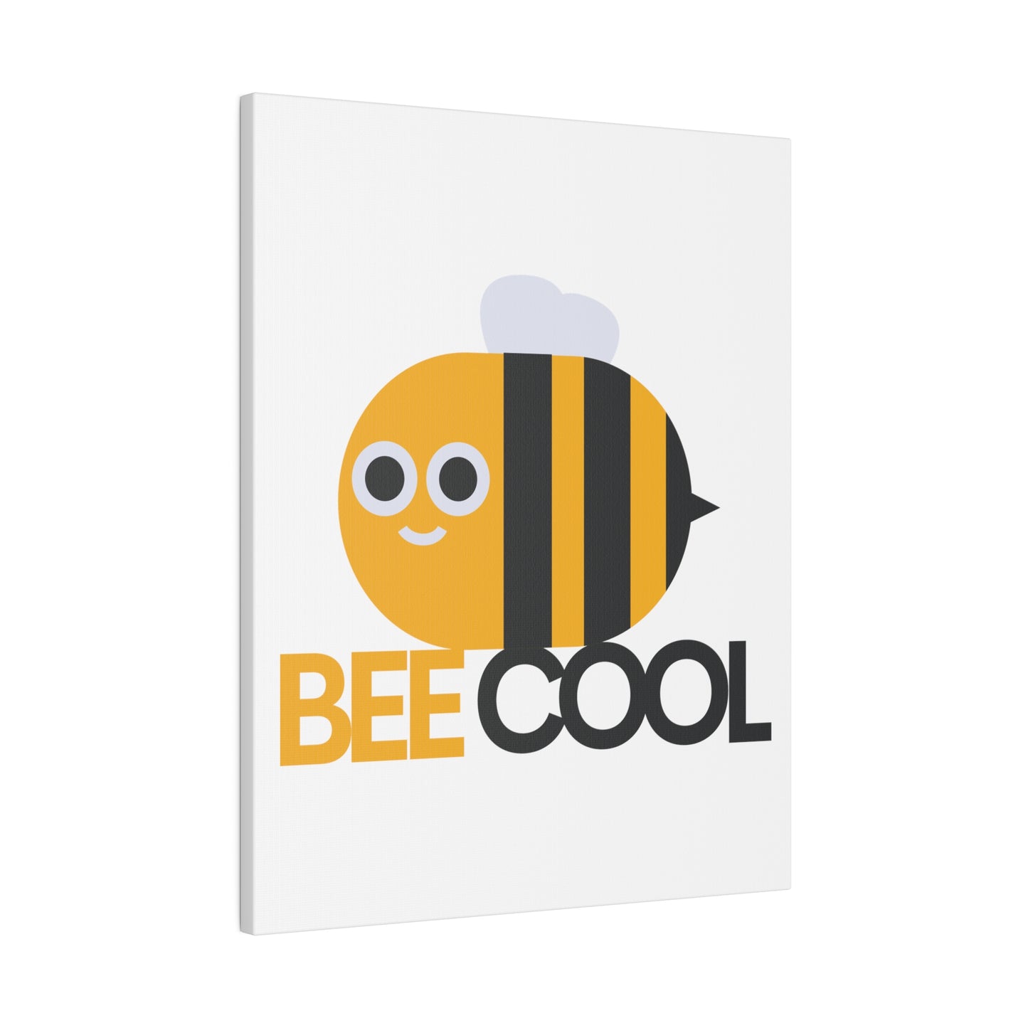 Bee Cool Matte Canvas, Stretched, 0.75"