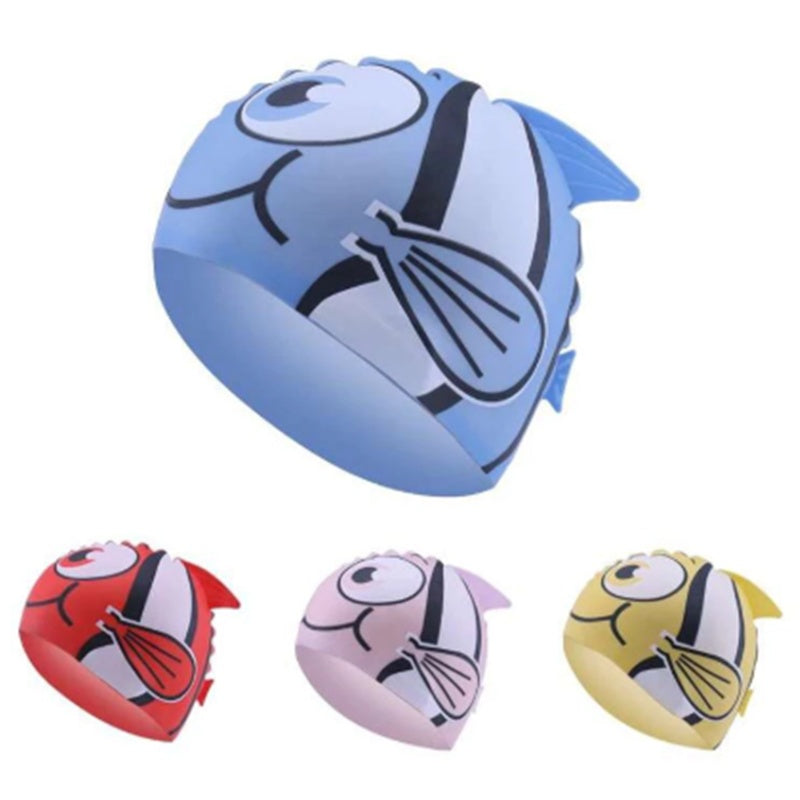 Children's Swimming Cap Waterproof Ear Protection