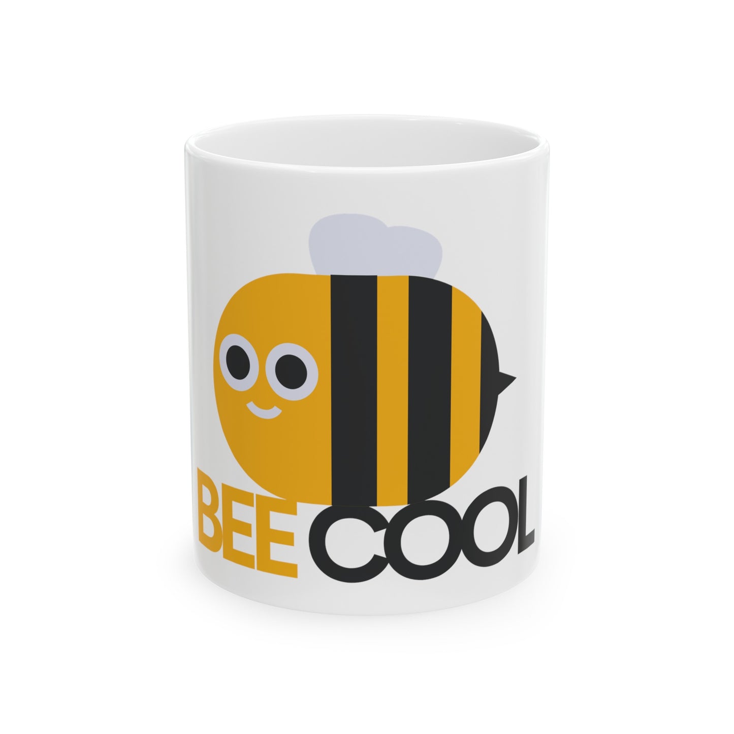 Bee Cool Ceramic Mug, (11oz, 15oz)