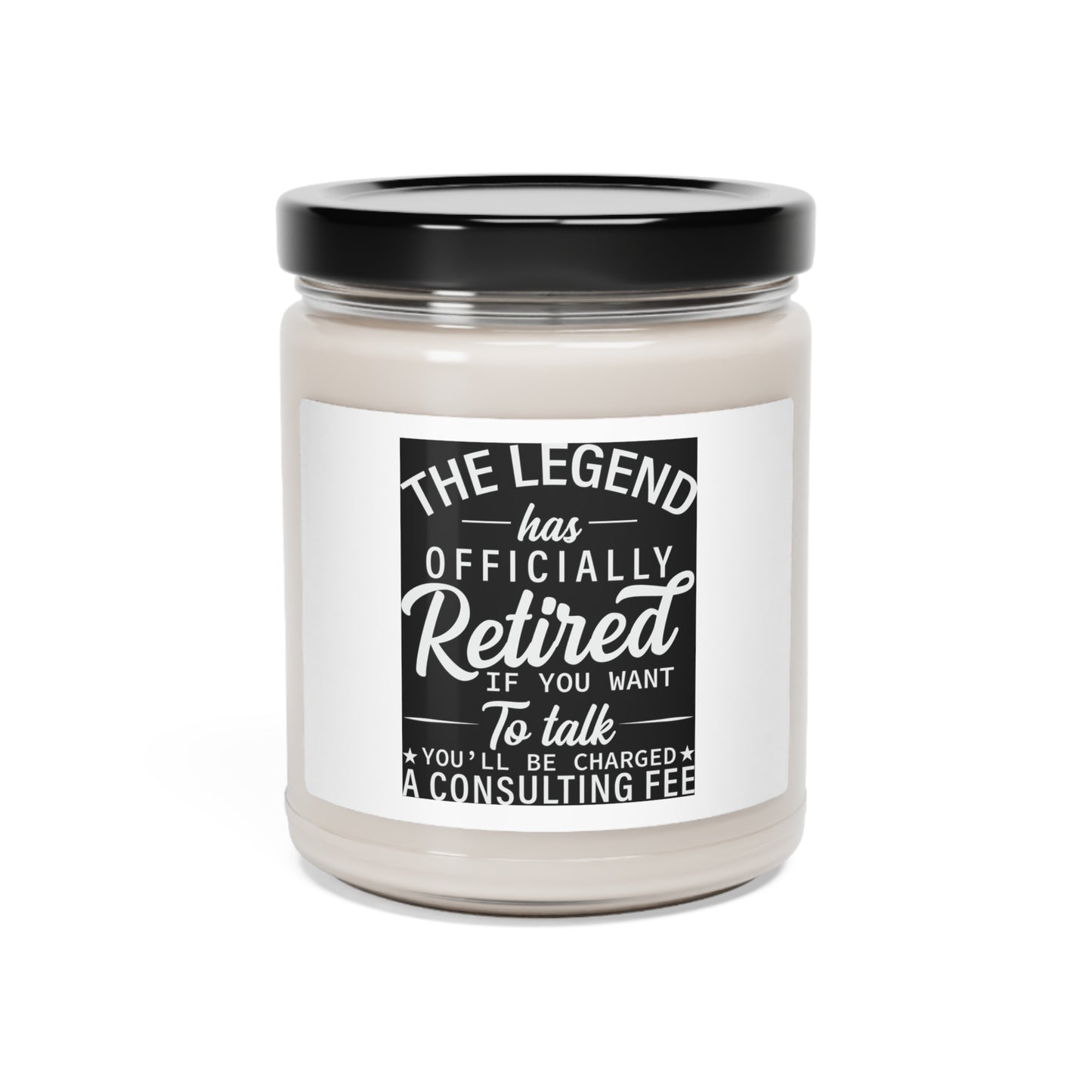 Retired Legend Scented Soy Candle, 9oz