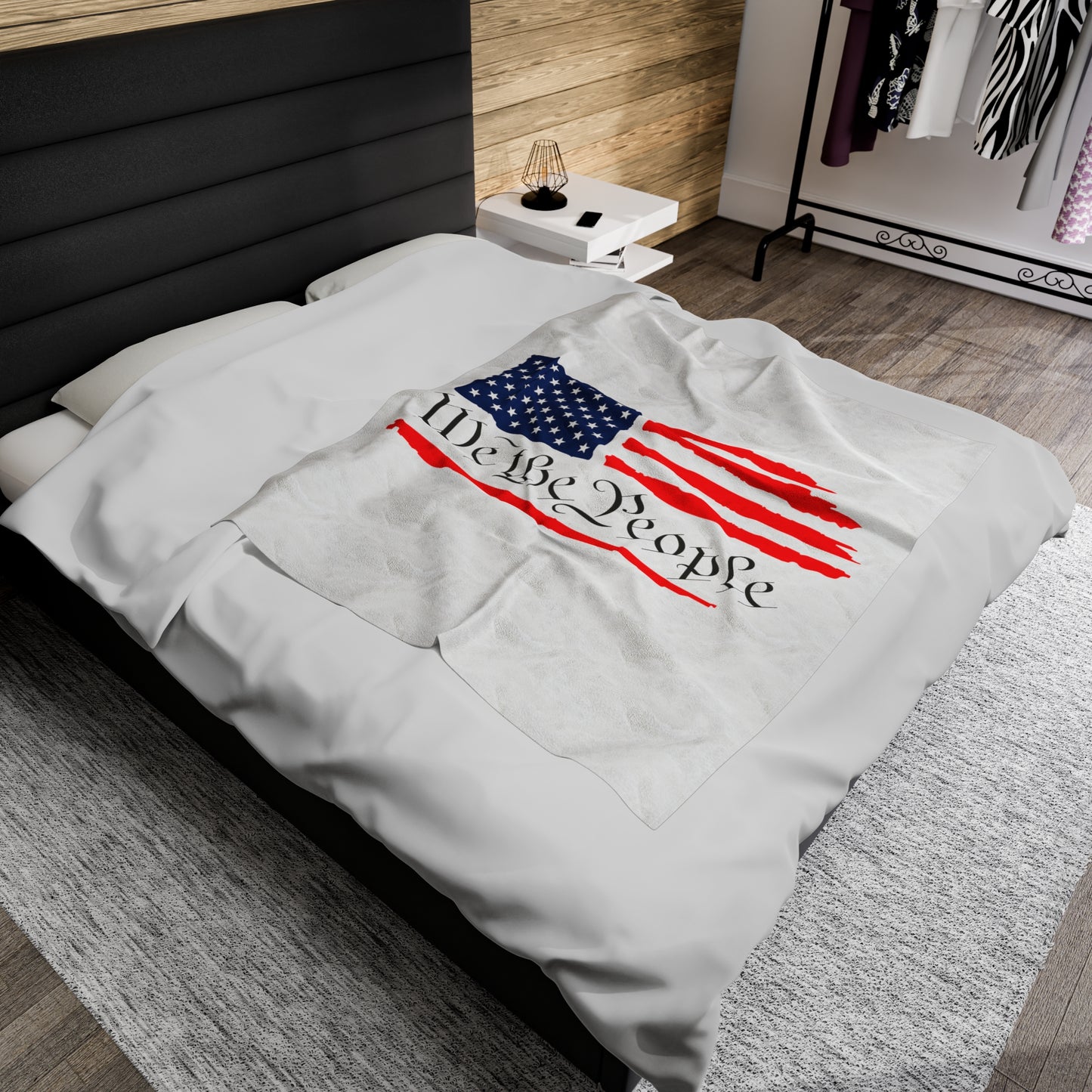 Velveteen Plush Blanket - We The People