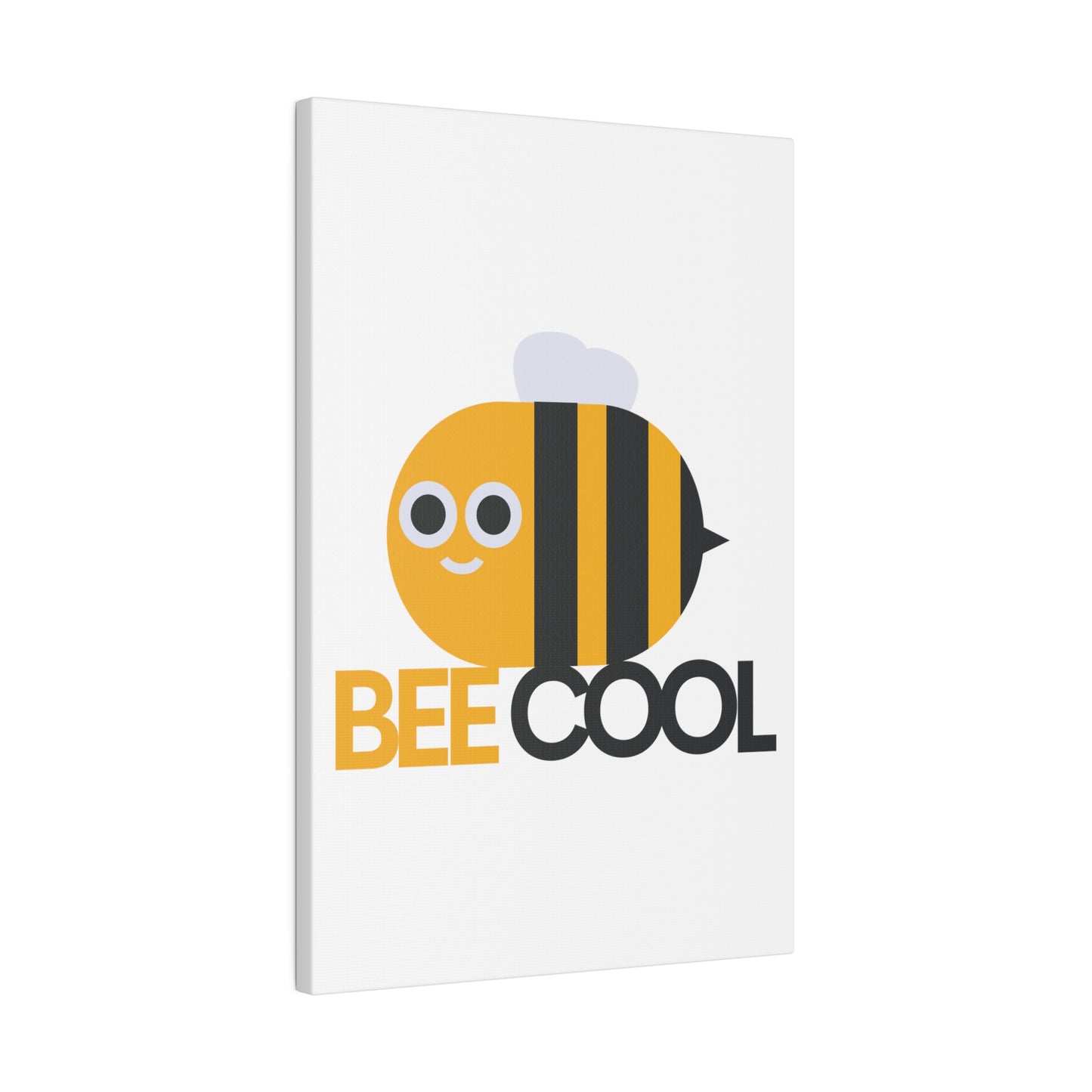 Bee Cool Matte Canvas, Stretched, 0.75"