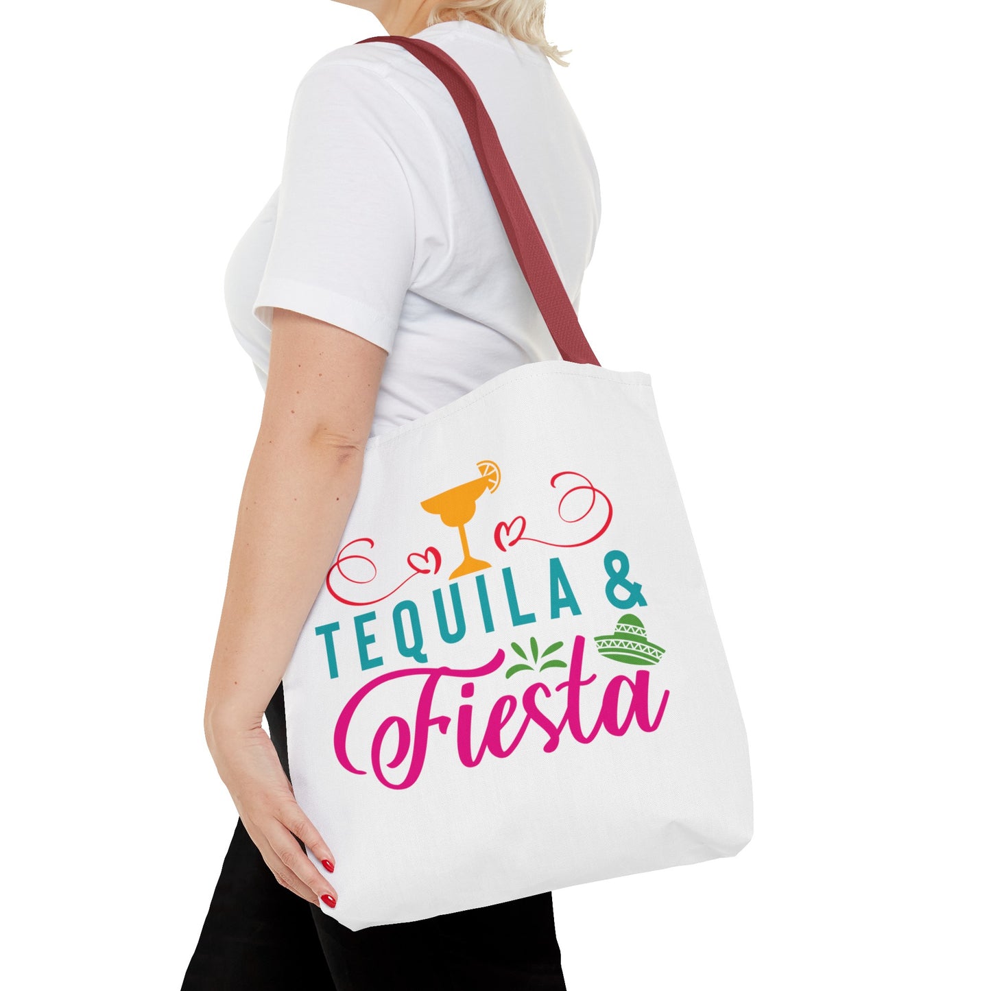 Tequila & Fiesta Tote Bag (AOP) Spanish