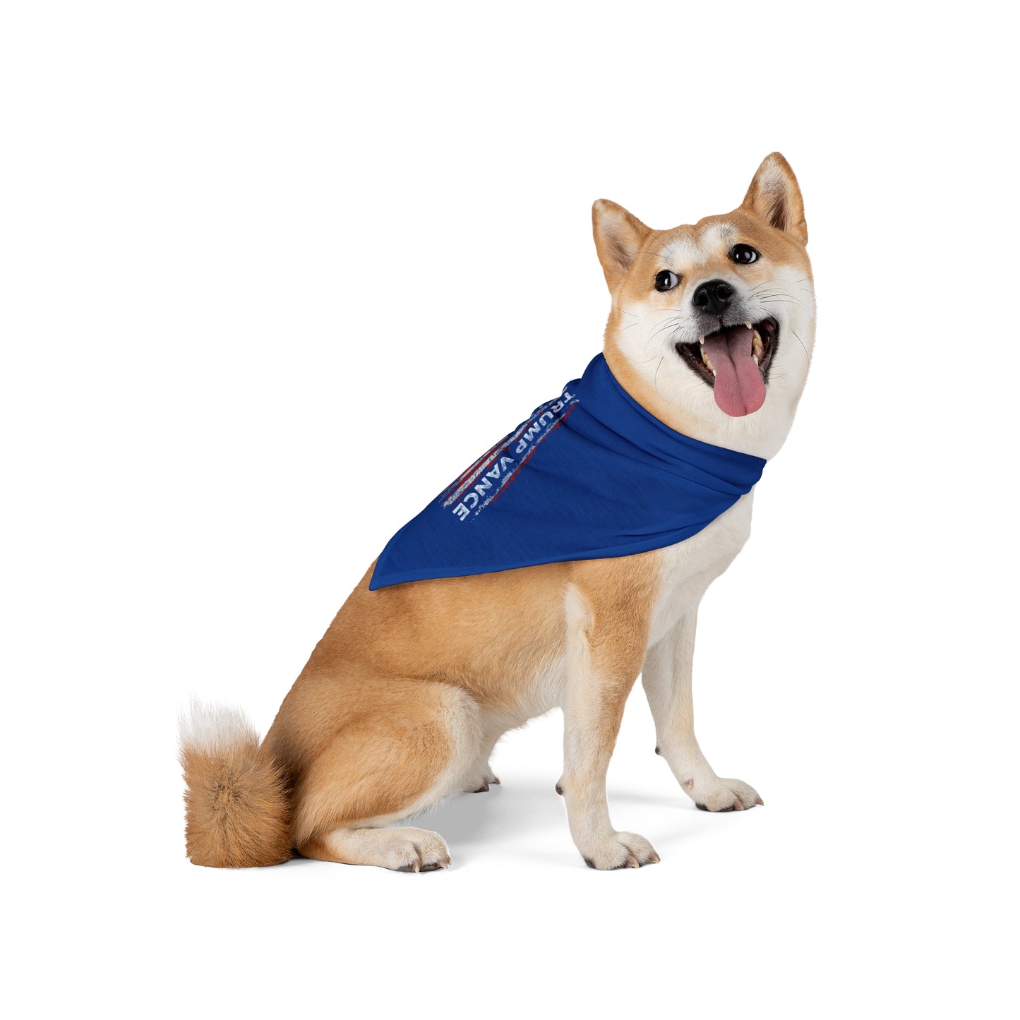 Trump-Vance Verticle Flag Pet Bandana