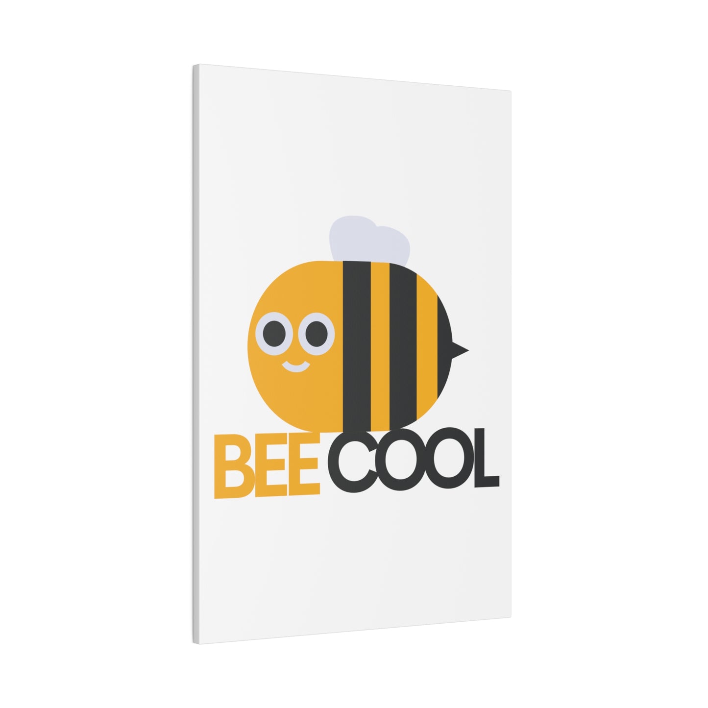 Bee Cool Matte Canvas, Stretched, 0.75"