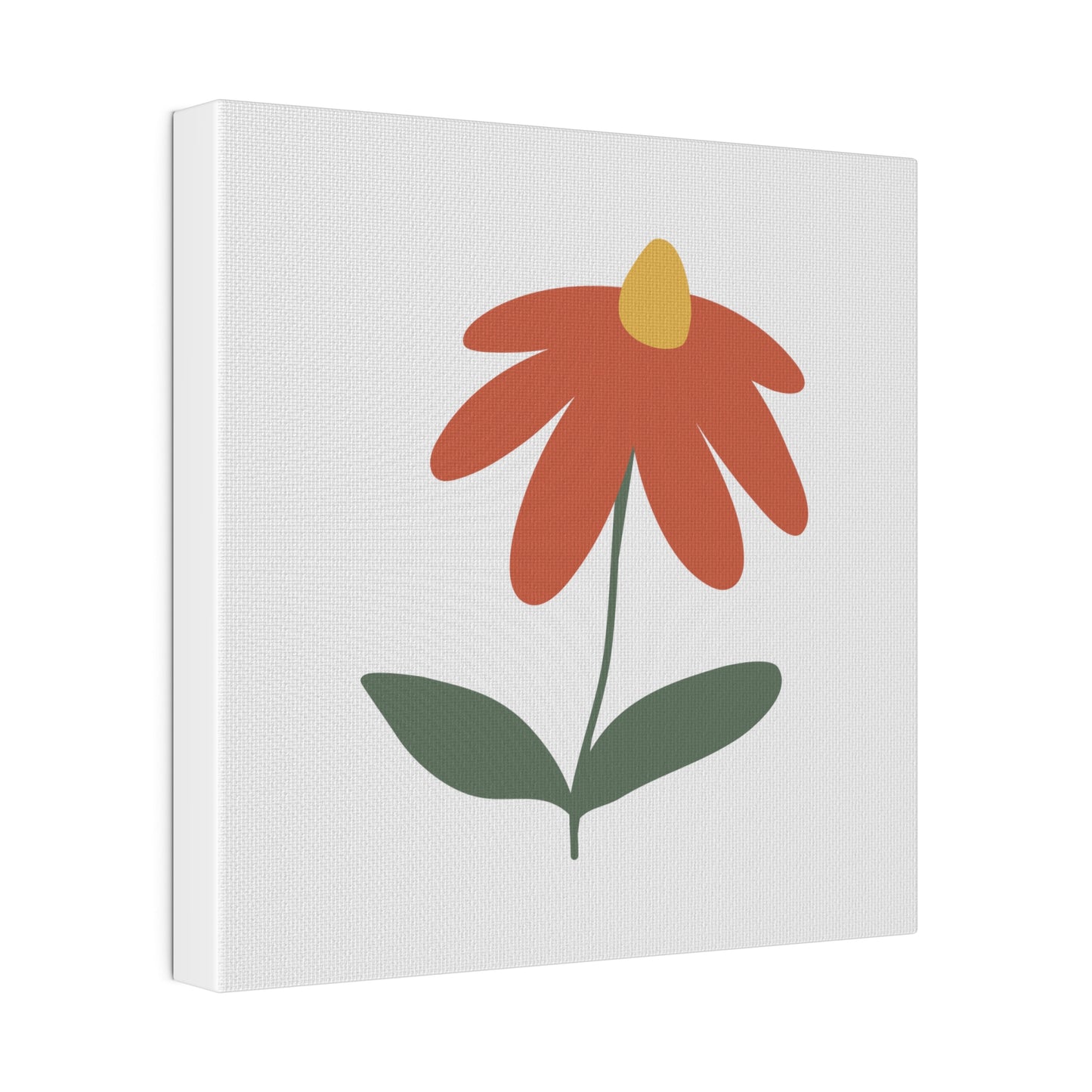 Flower Matte Canvas, Stretched, 0.75"