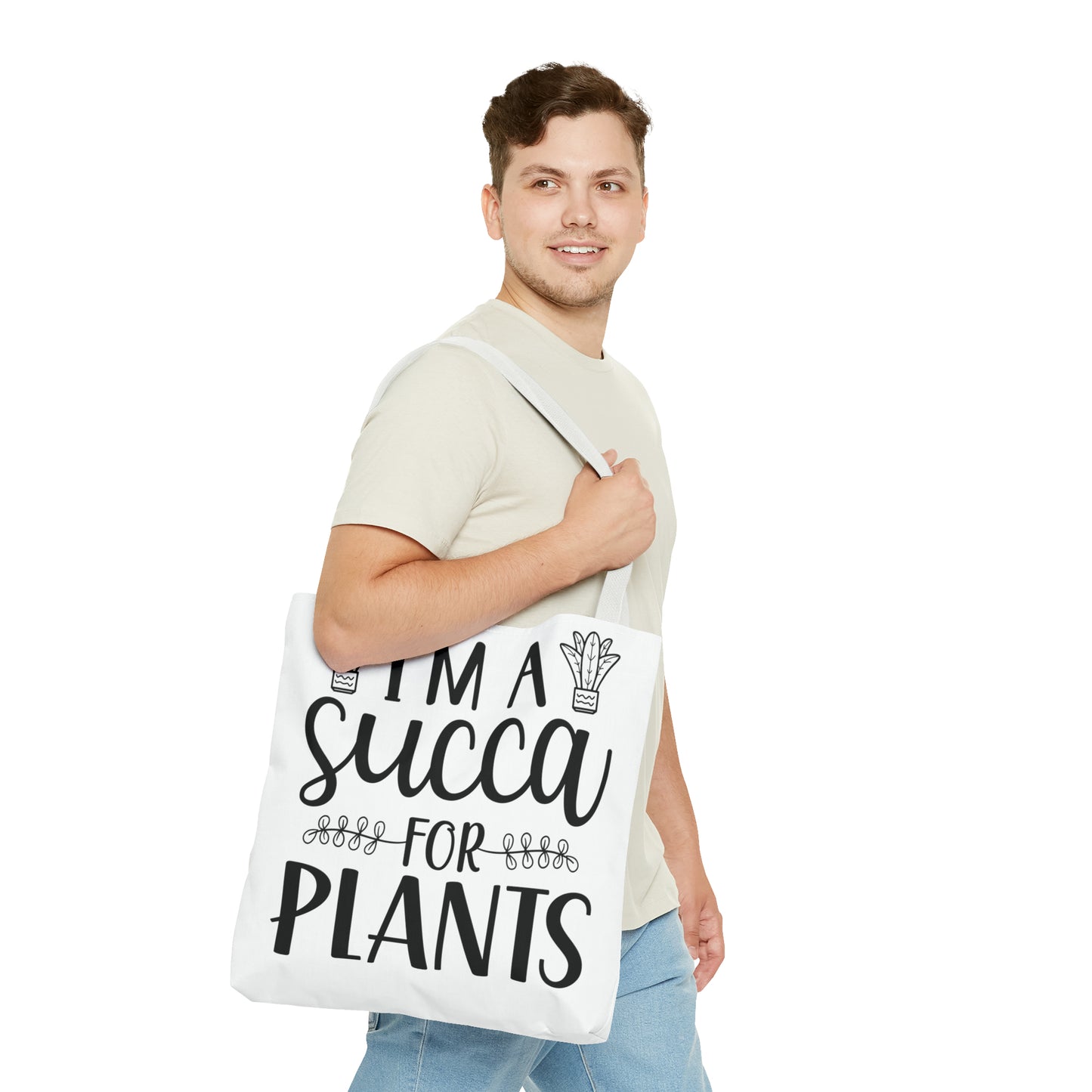 Succa for Plants Tote Bag (AOP)