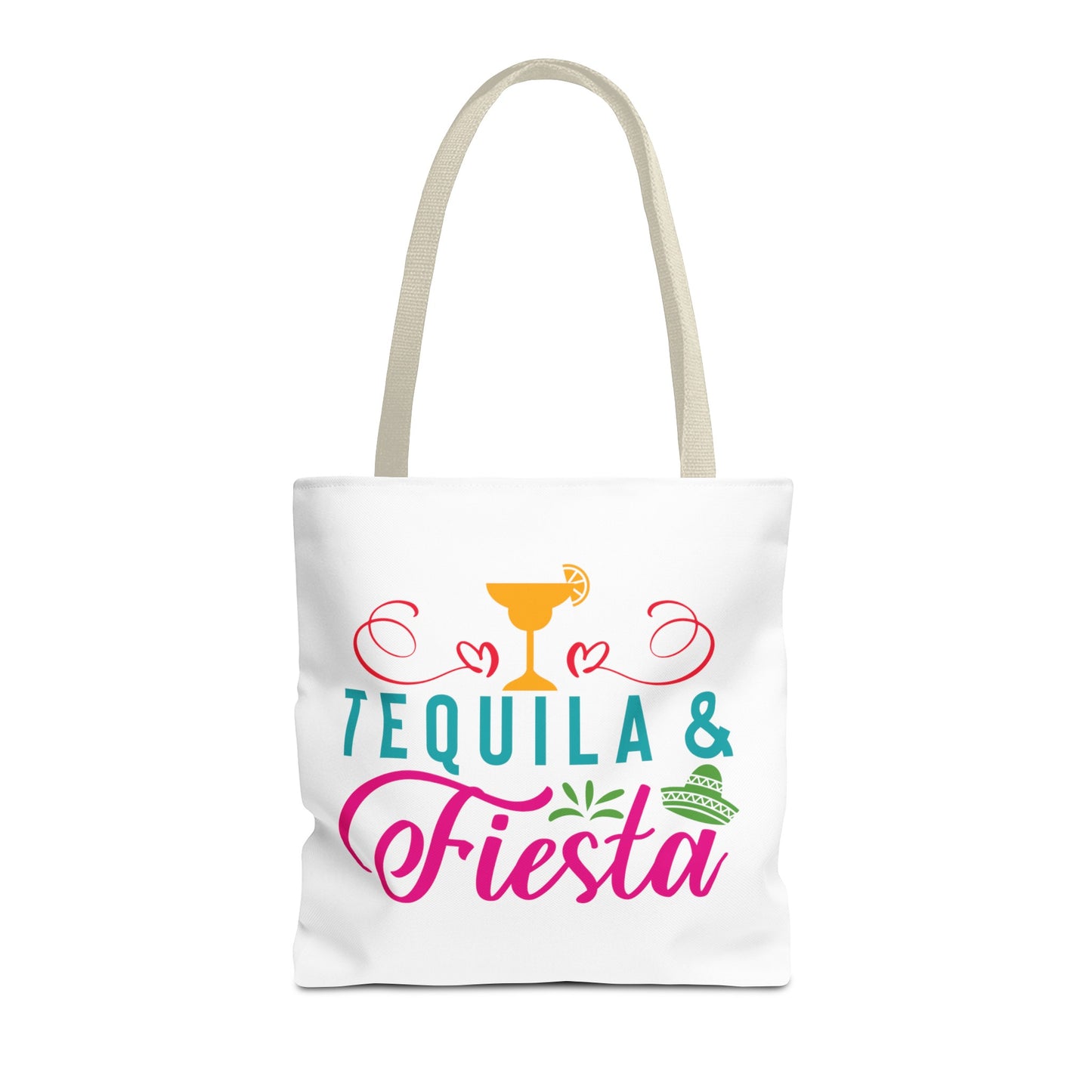 Tequila & Fiesta Tote Bag (AOP) Spanish