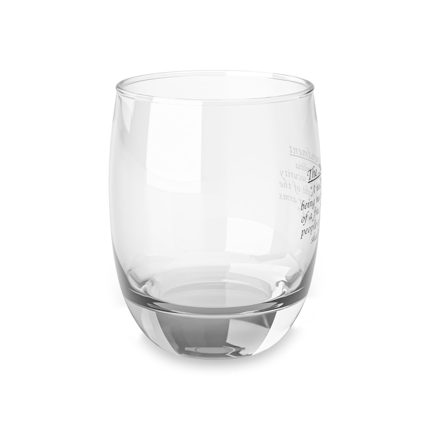 2nd Amendment Whiskey Glass