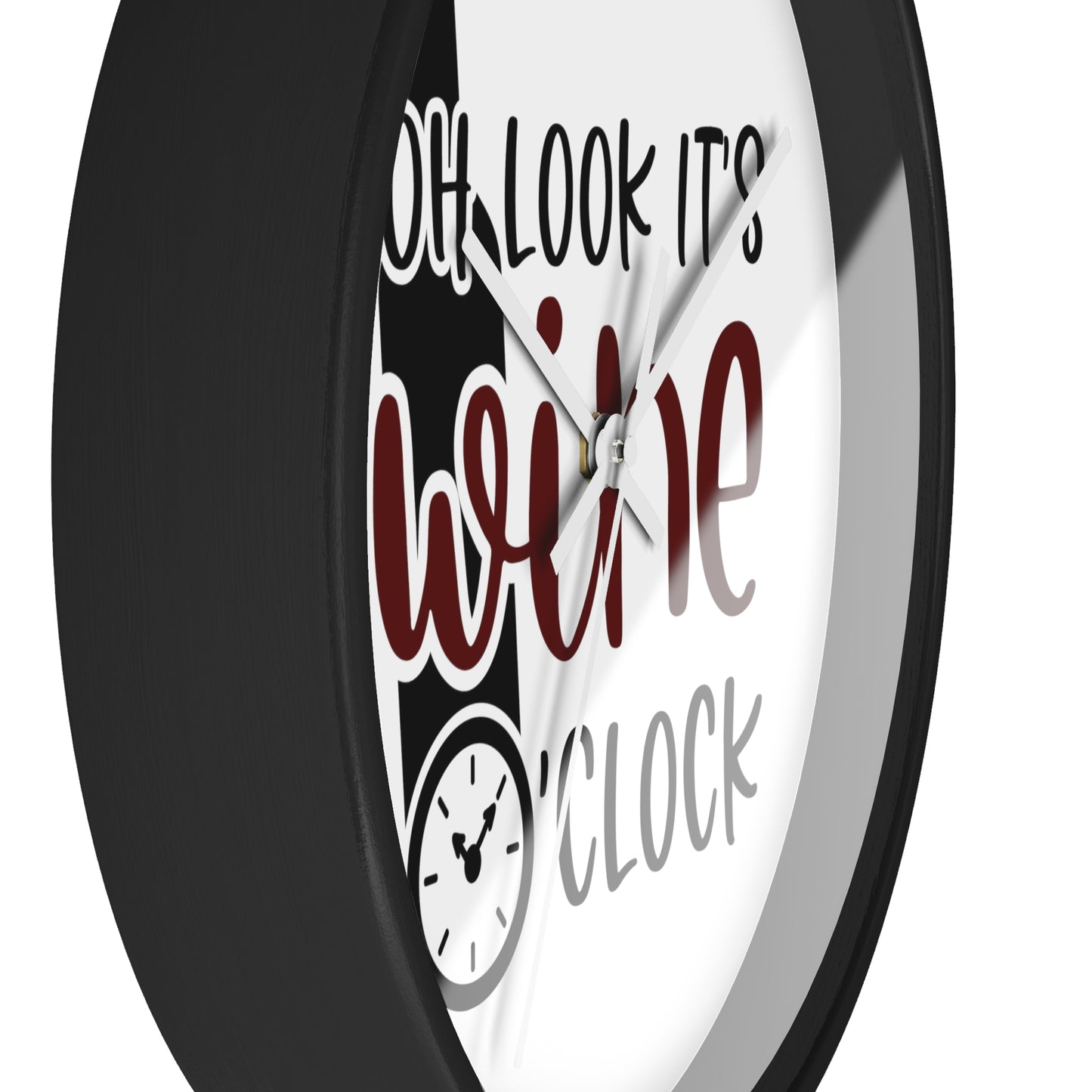 Wine O'Clock Wall Clock