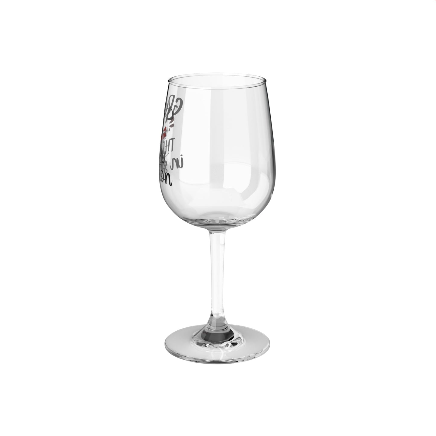 Group Therapy Wine Glass, 12oz