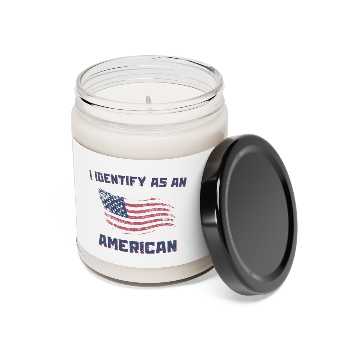 I Identify as American Scented Soy Candle, 9oz