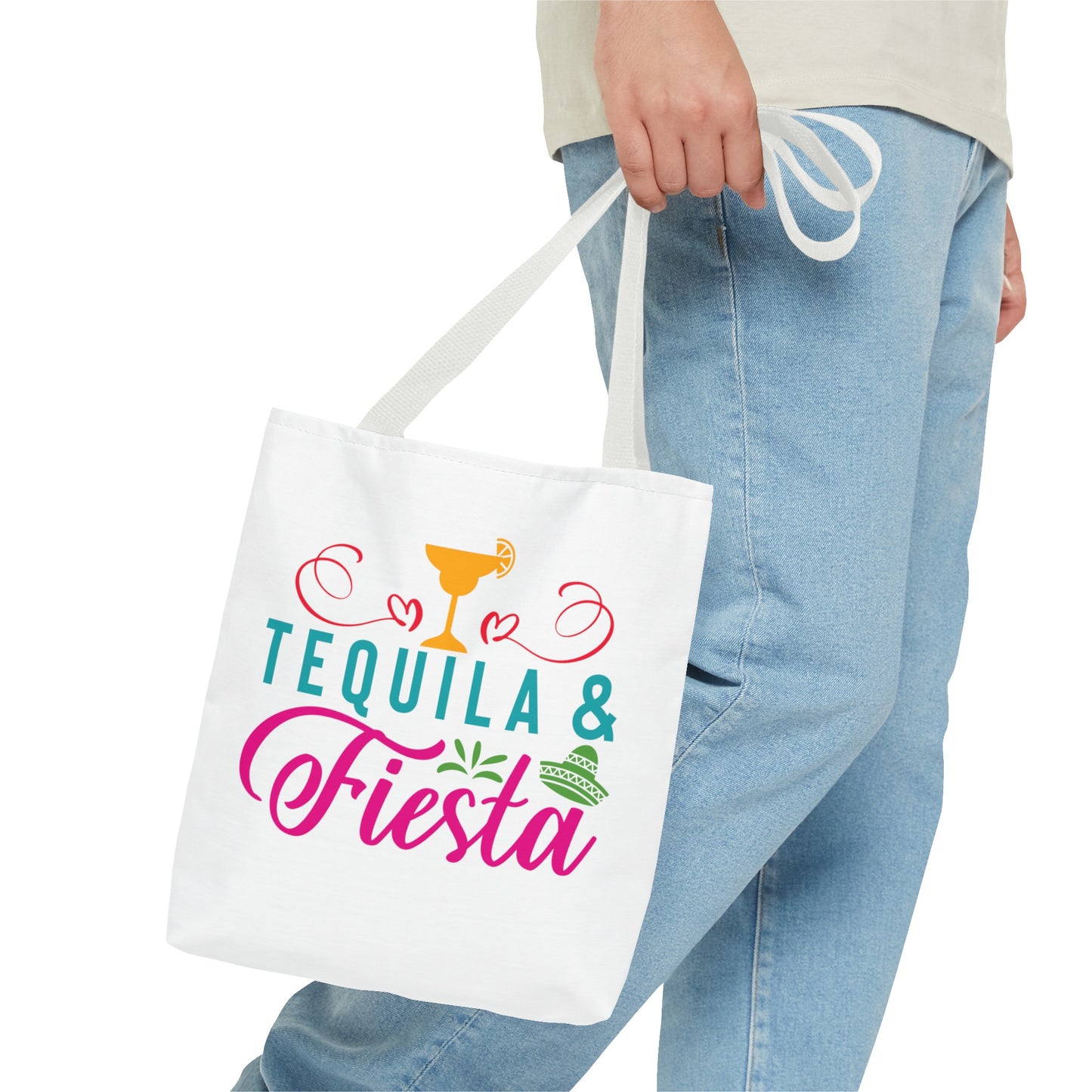 Tequila & Fiesta Tote Bag (AOP) Spanish