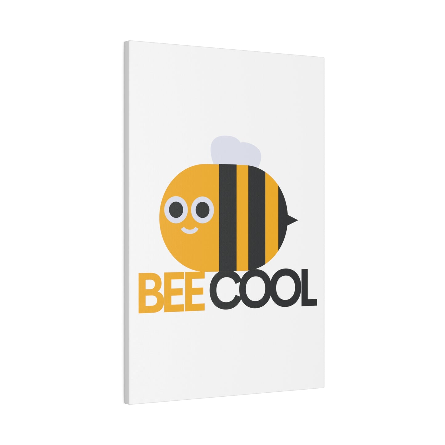 Bee Cool Matte Canvas, Stretched, 0.75"