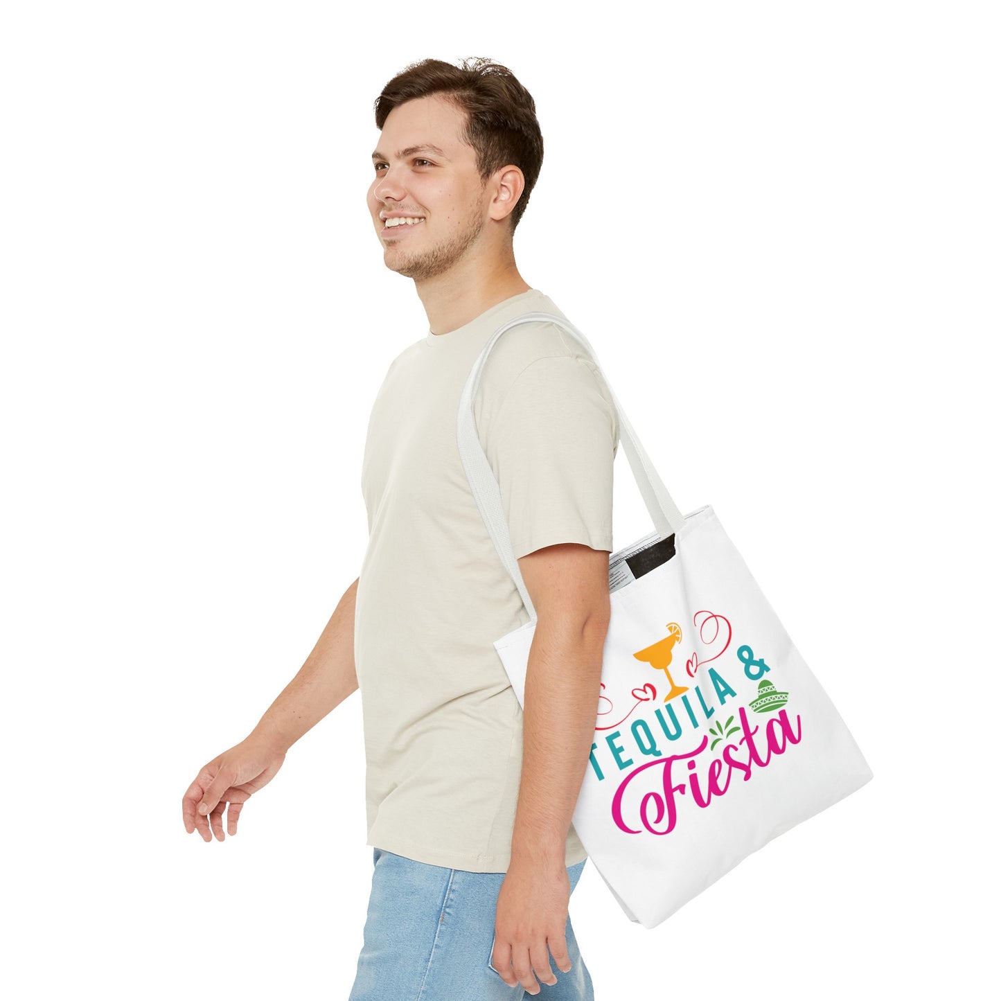 Tequila & Fiesta Tote Bag (AOP) Spanish