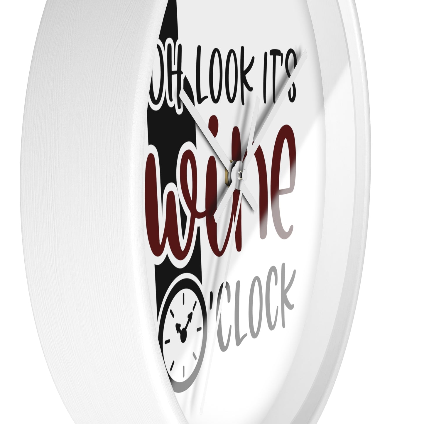 Wine O'Clock Wall Clock