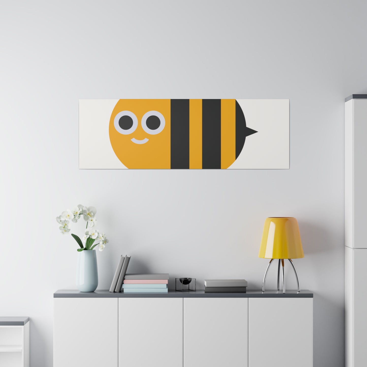 Bee Cool Matte Canvas, Stretched, 0.75"