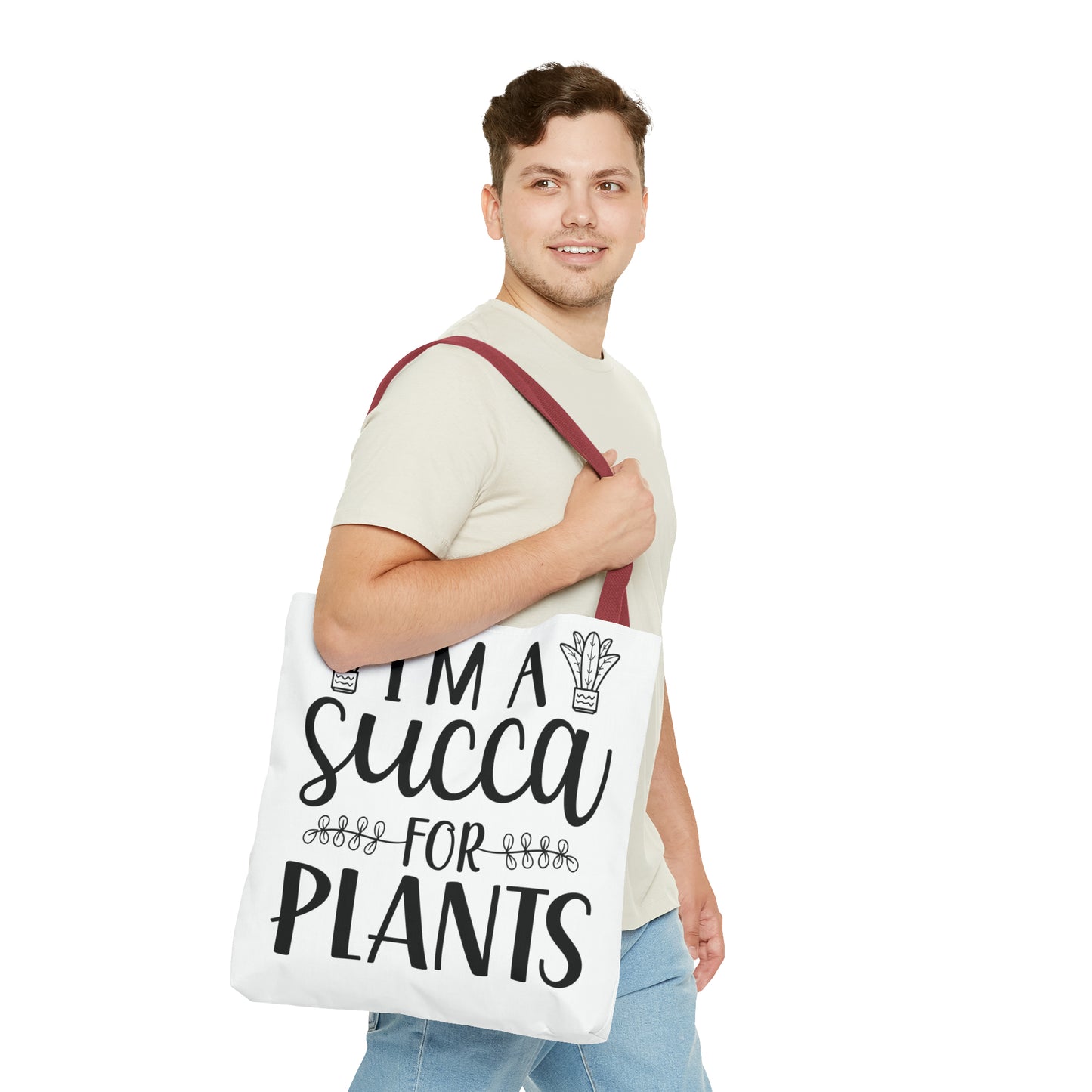 Succa for Plants Tote Bag (AOP)