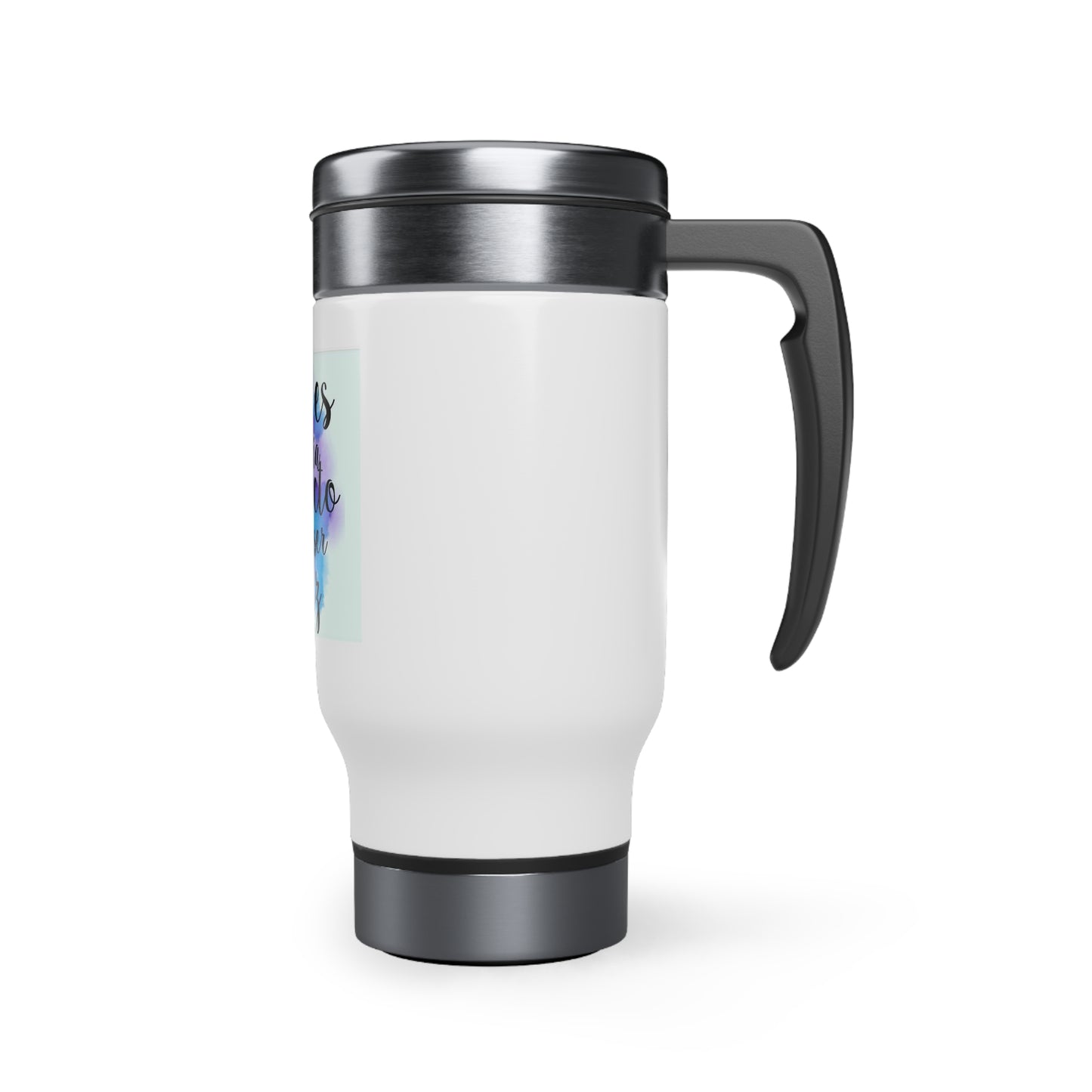 Perfect Day Stainless Steel Travel Mug with Handle, 14oz