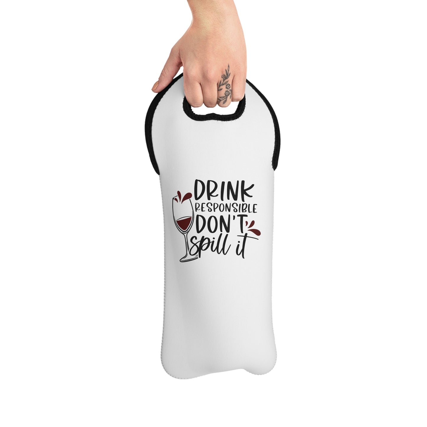 Drink Responsible Wine Tote Bag